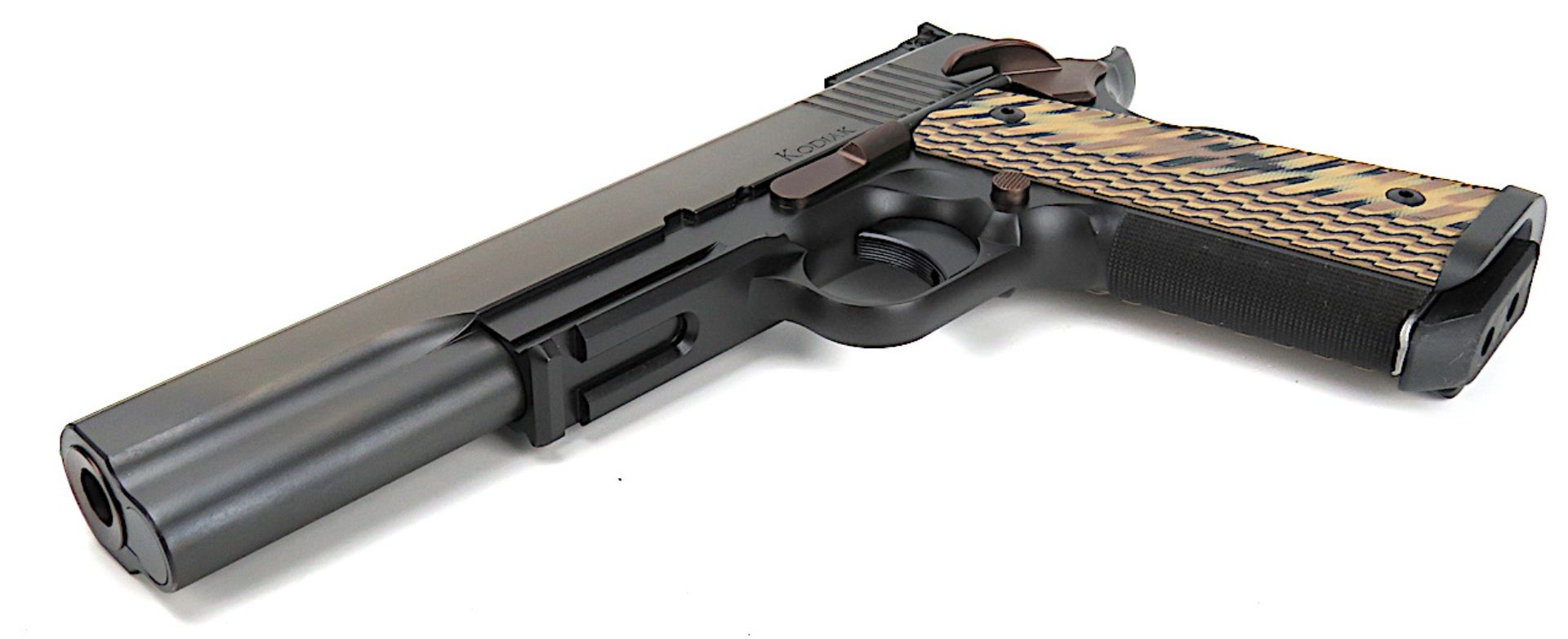 SK CUSTOMS TRI-TONE DAN WESSON 1911 KODIAK 10mm 6" BARREL x2 8+1rds - Image 6