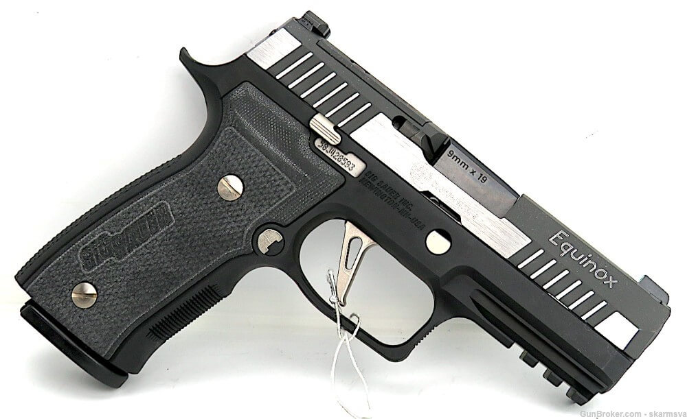 NEW SIG CUSTOM WORKS P320 EQUINOX 9mm 10rd - Image 8