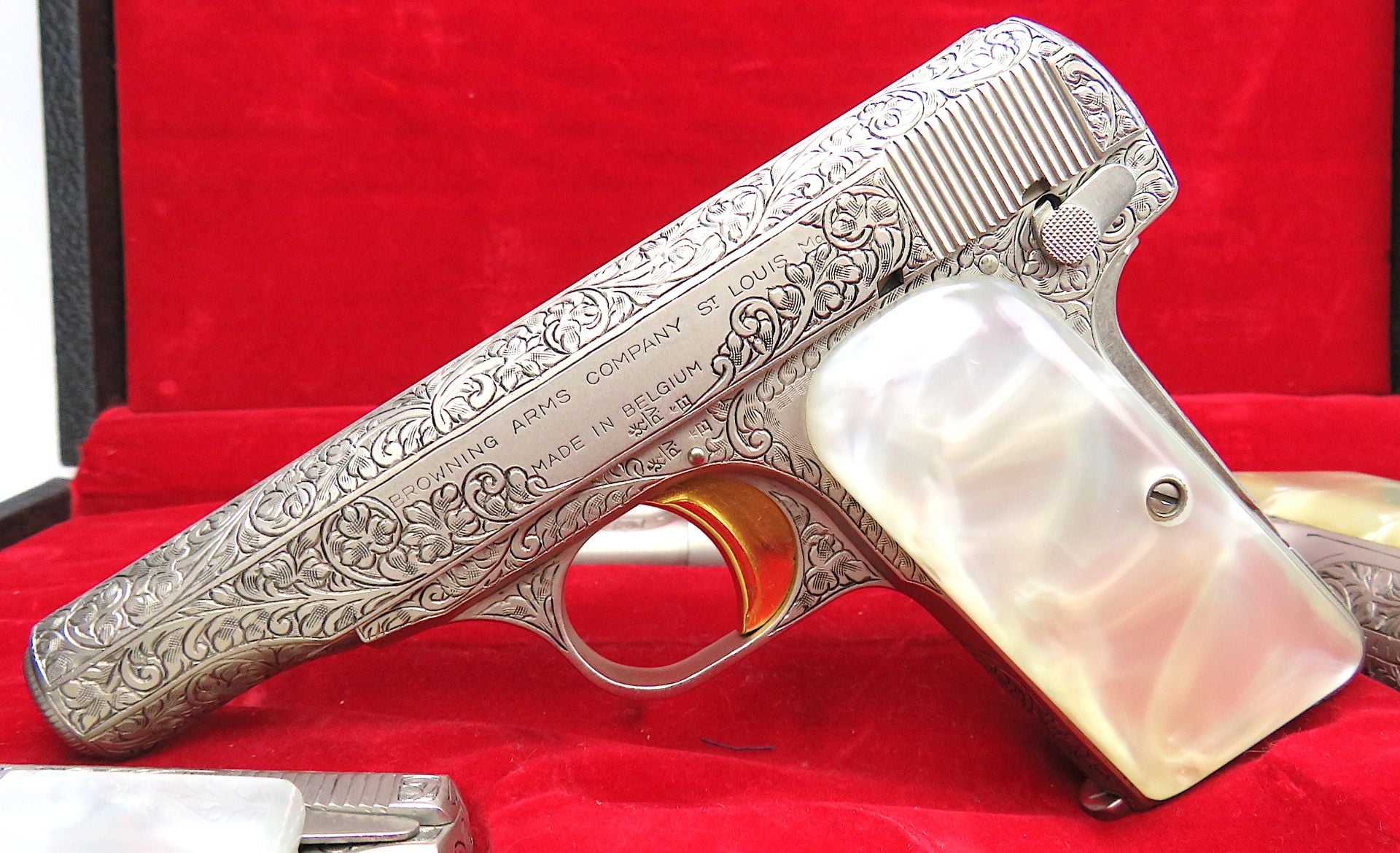 Three Gun Set Belgium Made Browning Renaissance Collection - Image 31
