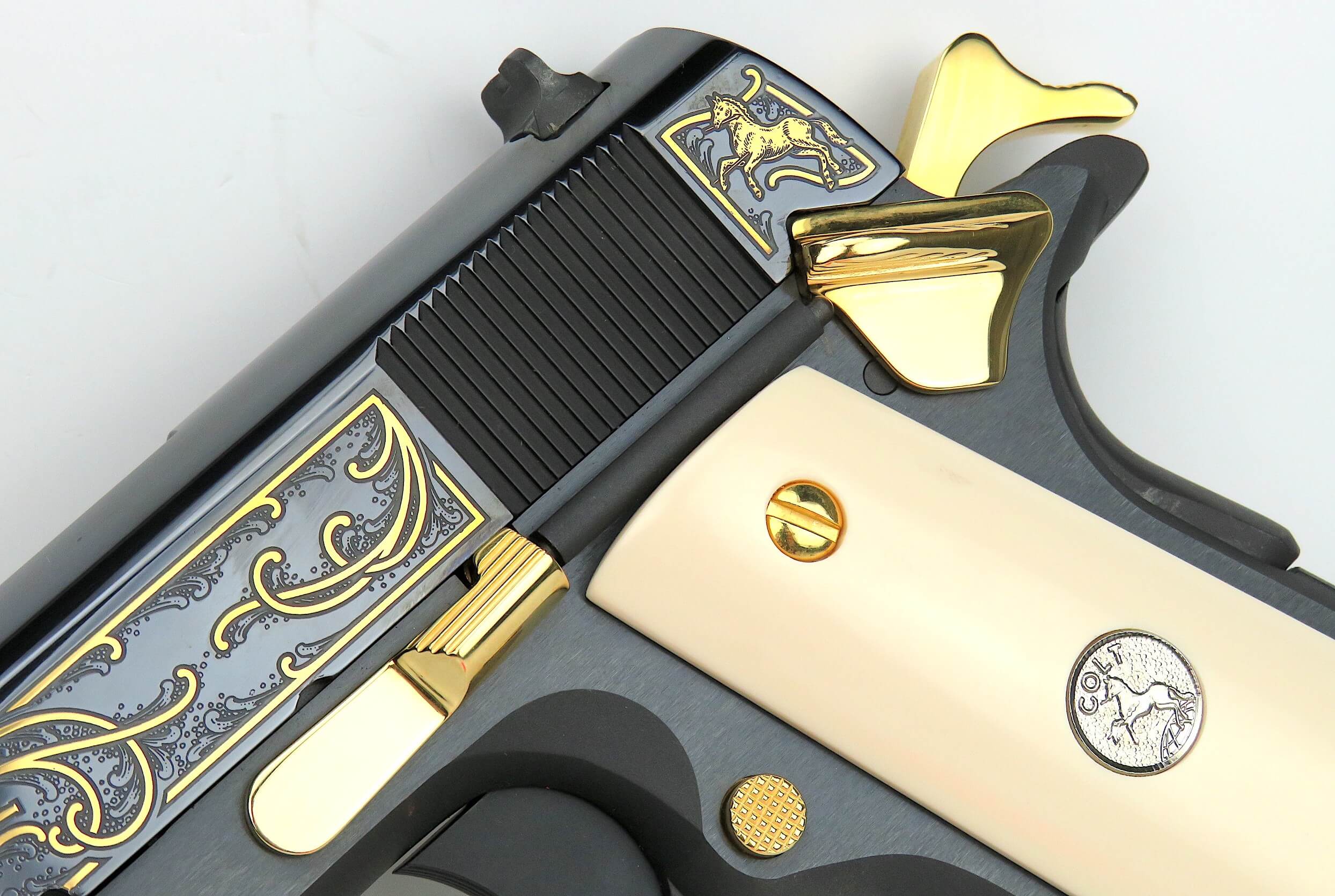 LEW HORTON EXCLUSIVE COLT 1911 SAM COLT BICENTENNIAL LIMITED EDITION - Image 16