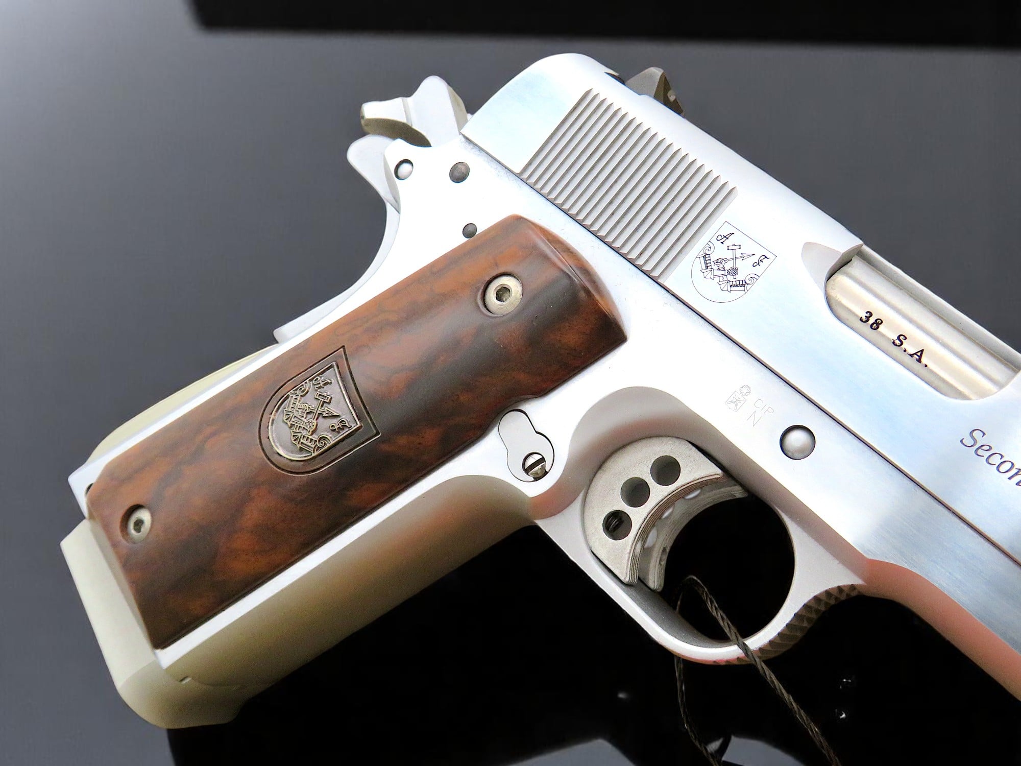 ARSENAL .38 SUPER DUELLER SECOND CENTURY DOUBLE BARREL 1911/2011 - Image 24