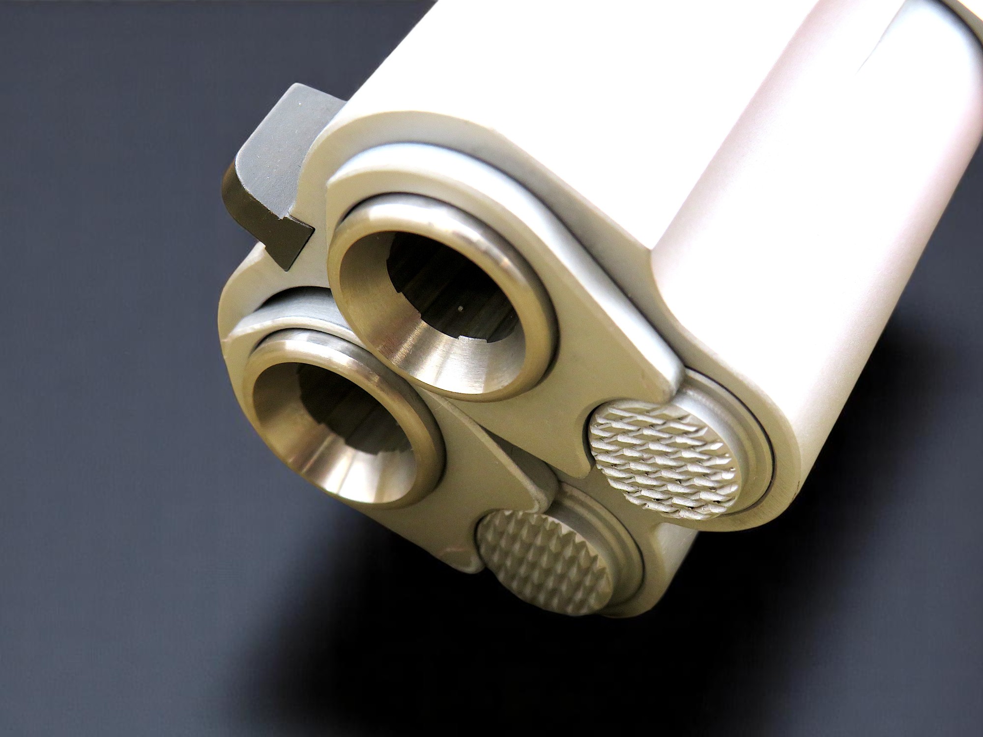 ARSENAL .38 SUPER DUELLER SECOND CENTURY DOUBLE BARREL 1911/2011 - Image 4