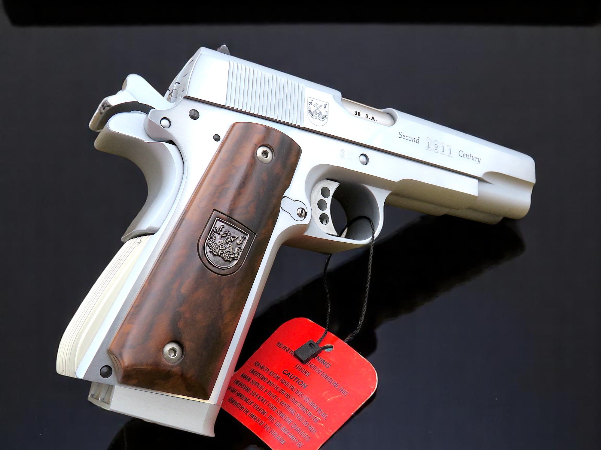 ARSENAL .38 SUPER DUELLER SECOND CENTURY DOUBLE BARREL 1911/2011 - Image 14