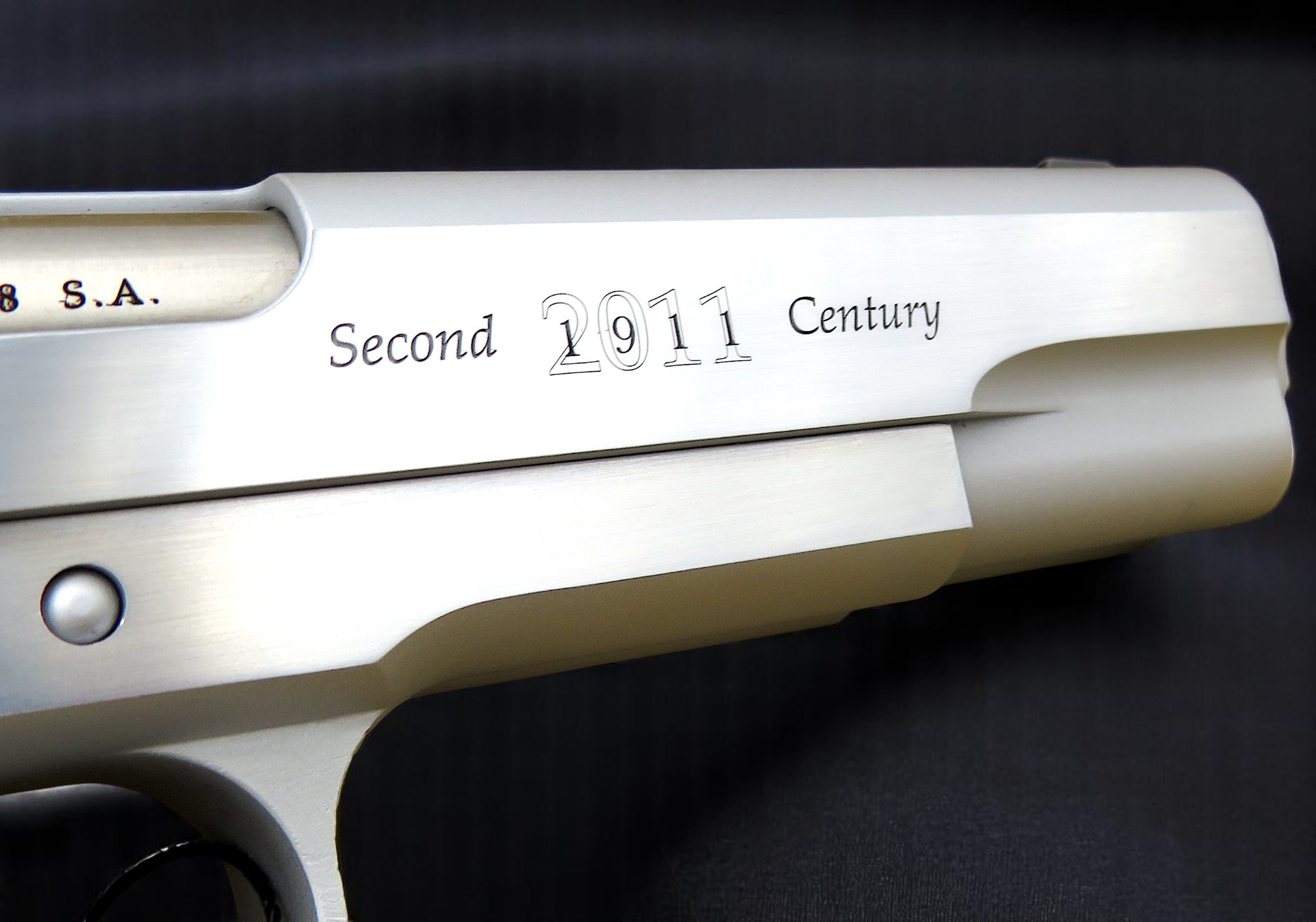 ARSENAL .38 SUPER DUELLER SECOND CENTURY DOUBLE BARREL 1911/2011 - Image 8