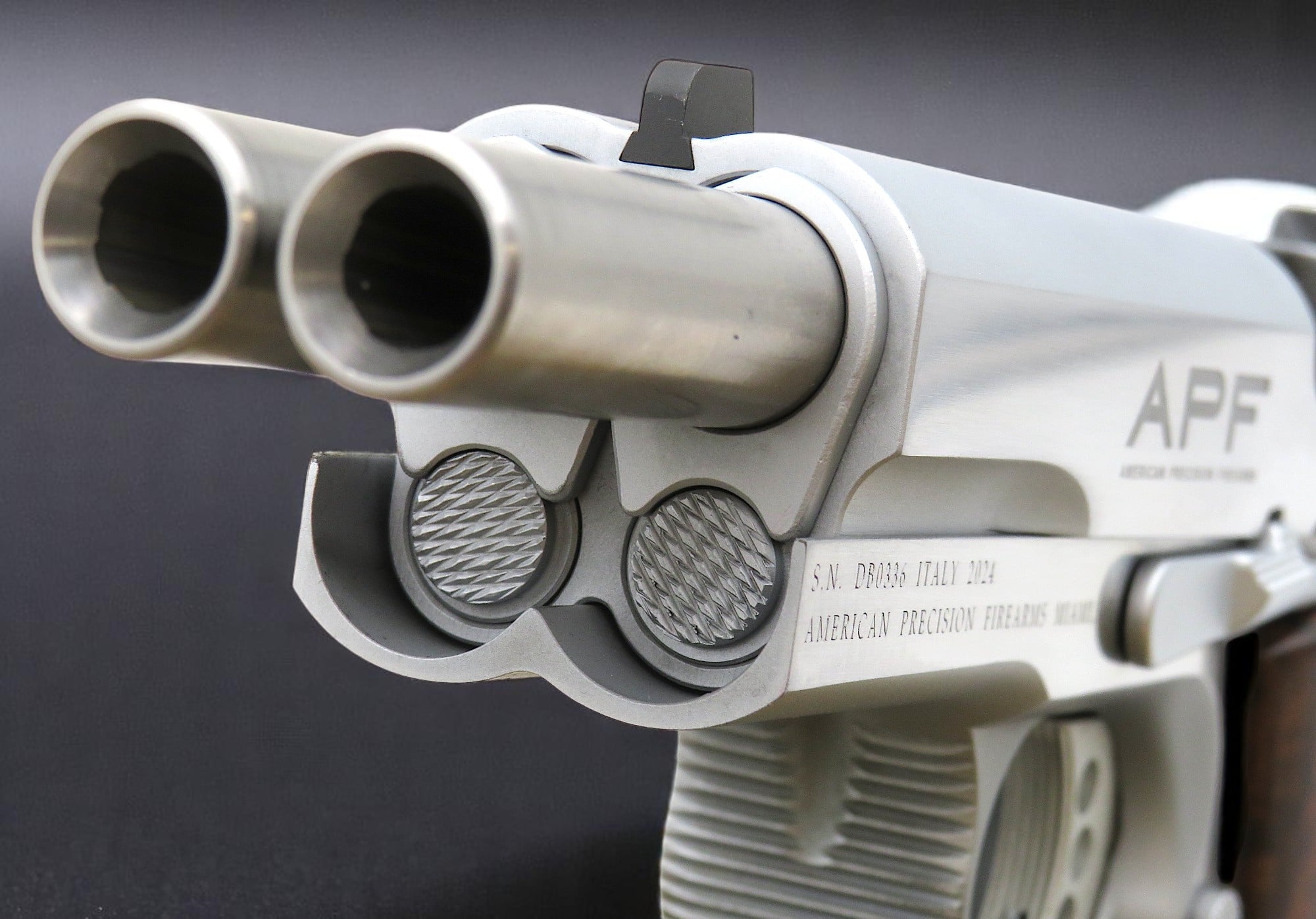 ARSENAL .38 SUPER DUELLER SECOND CENTURY DOUBLE BARREL 1911/2011 - Image 13