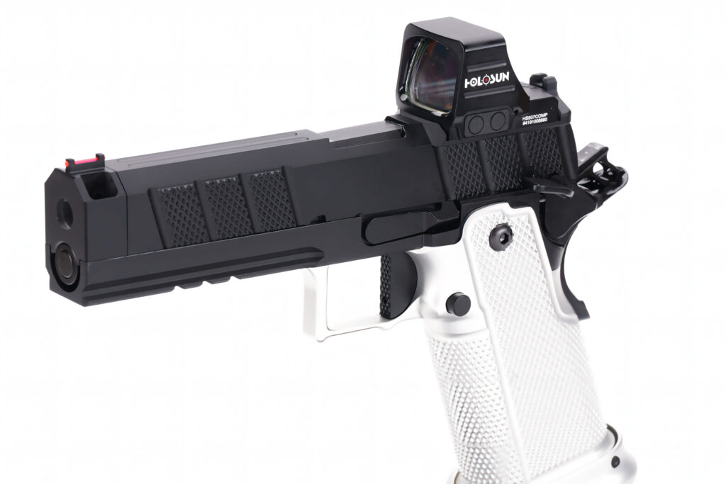 Custom H SK EXCLUSIVE PHOENIX TRINITY 2011 9mm H-CUSTOM H-PRO SILVER PRO GRIP ...