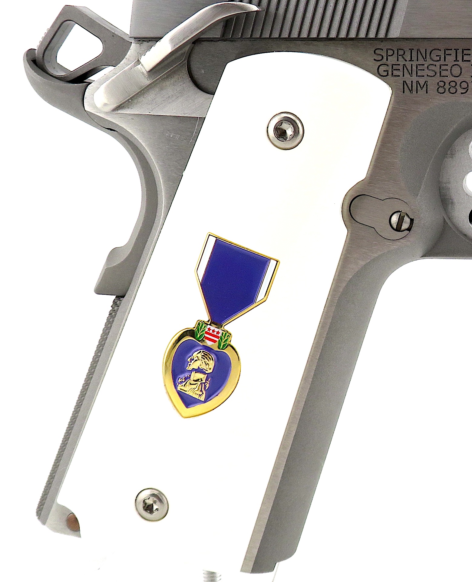 CA OK! SPRINGFIELD 1911 LOADED TARGET 45acp x2 7+1 MAGS SKU: PI9132LCA - Image 5