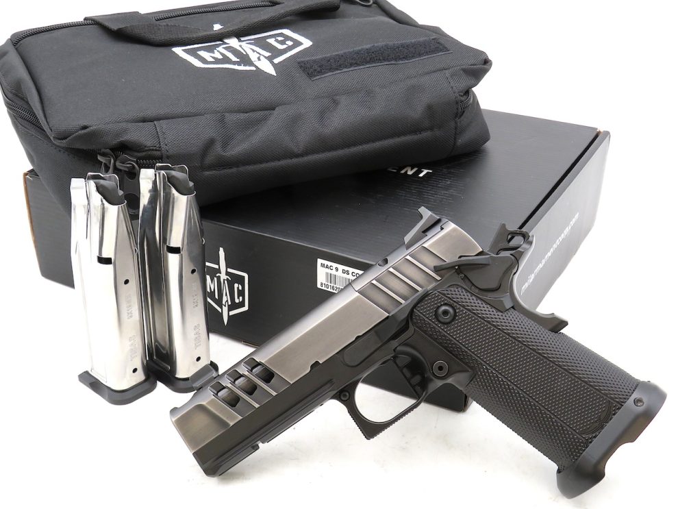 MAC 1911/2011 9 DS COMP 4.25" COMMANDER SMOKE NITRIDE FINISH, ICARUS