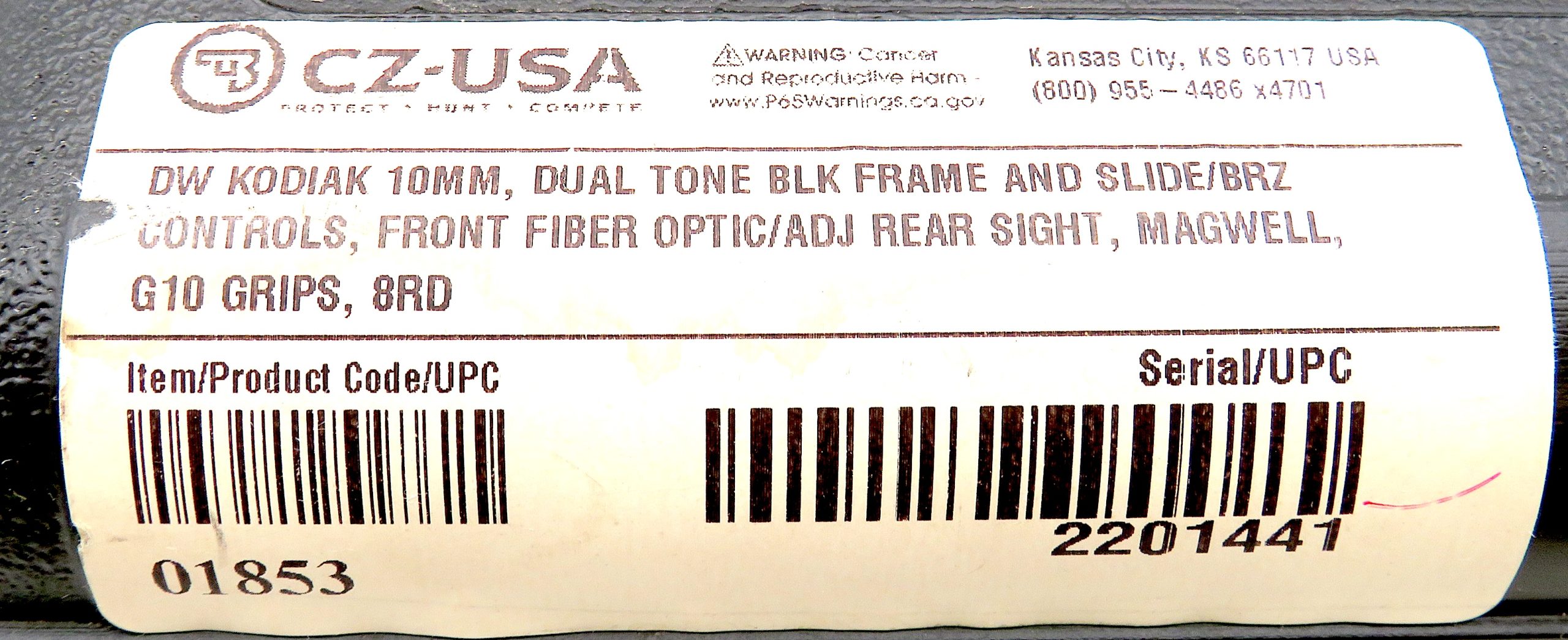 NEW BLACKOUT DAN WESSON 1911 KODIAK 10mm 6" BARREL x2 8+1rds - Image 20
