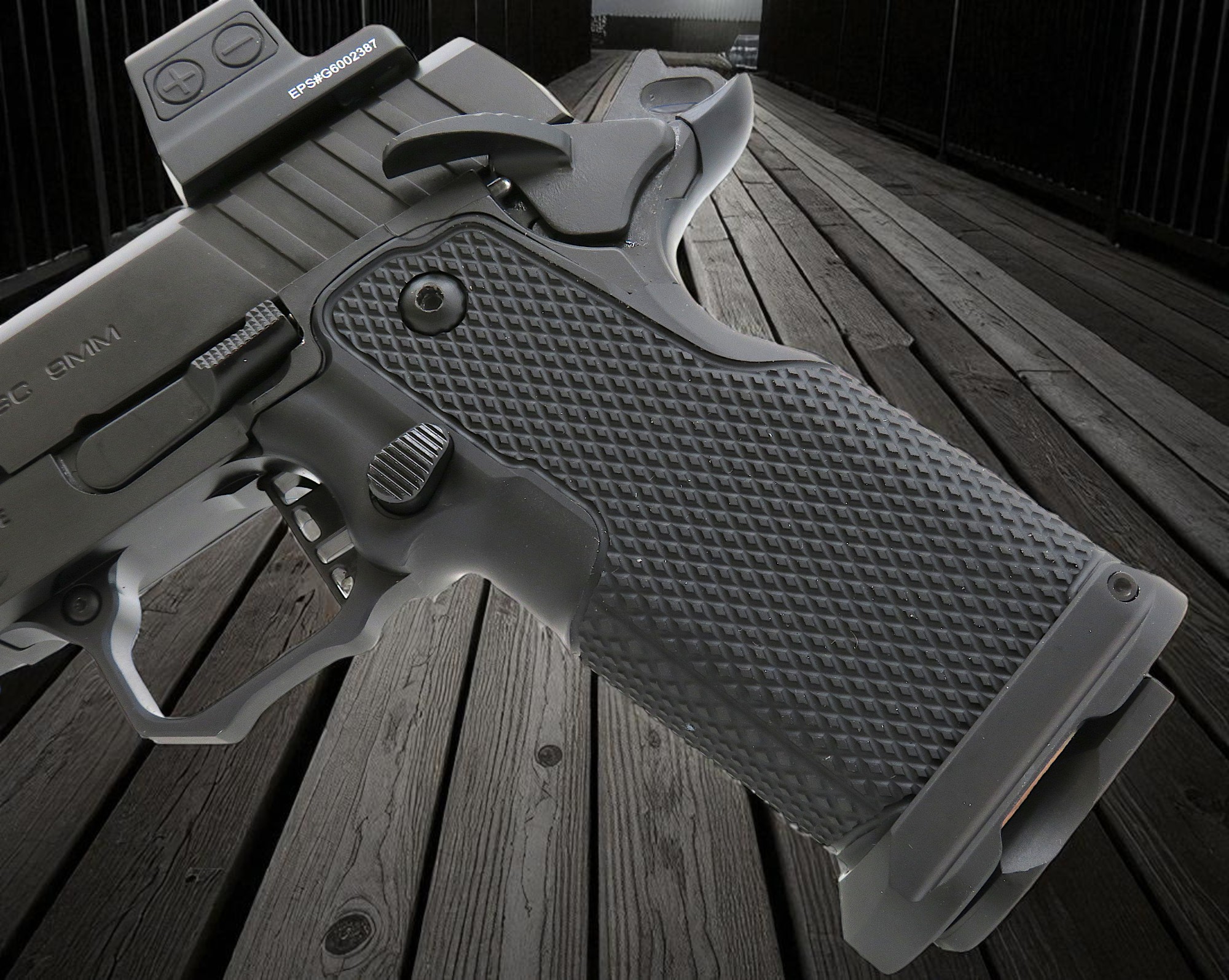 NEW MODIFIED EAA WITNESS 2311 BRAT CHUNK PORTED 3.4" 9mm SKU: 395037 - Image 5