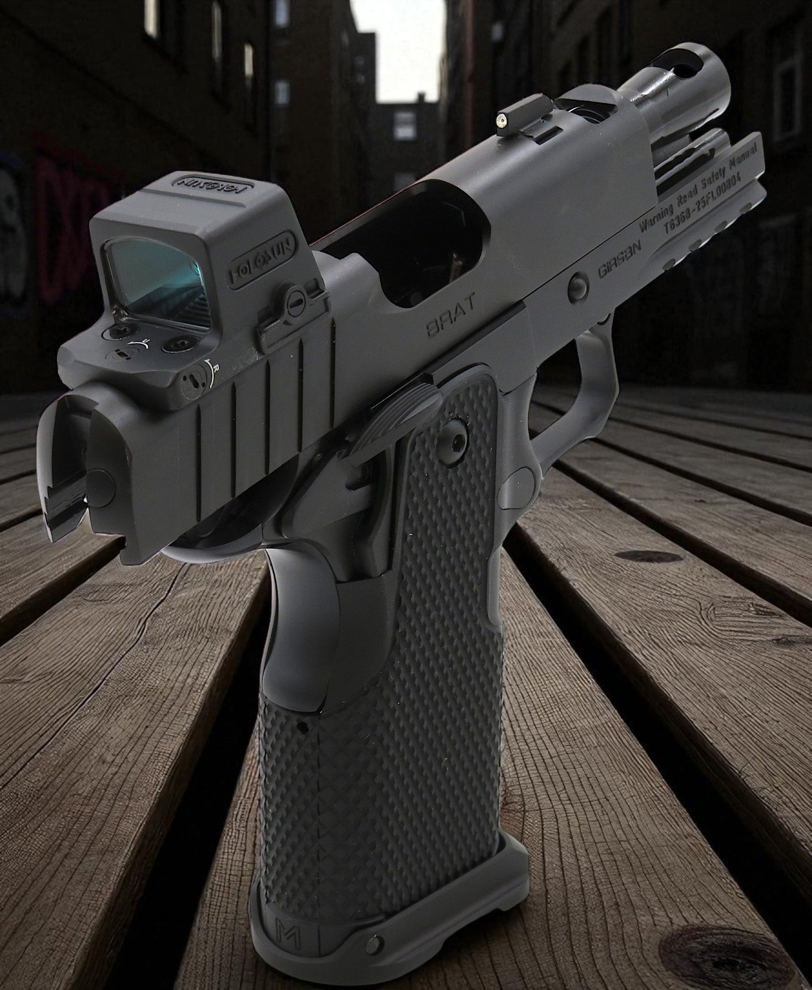 NEW MODIFIED EAA WITNESS 2311 BRAT CHUNK PORTED 3.4" 9mm SKU: 395037 - Image 14