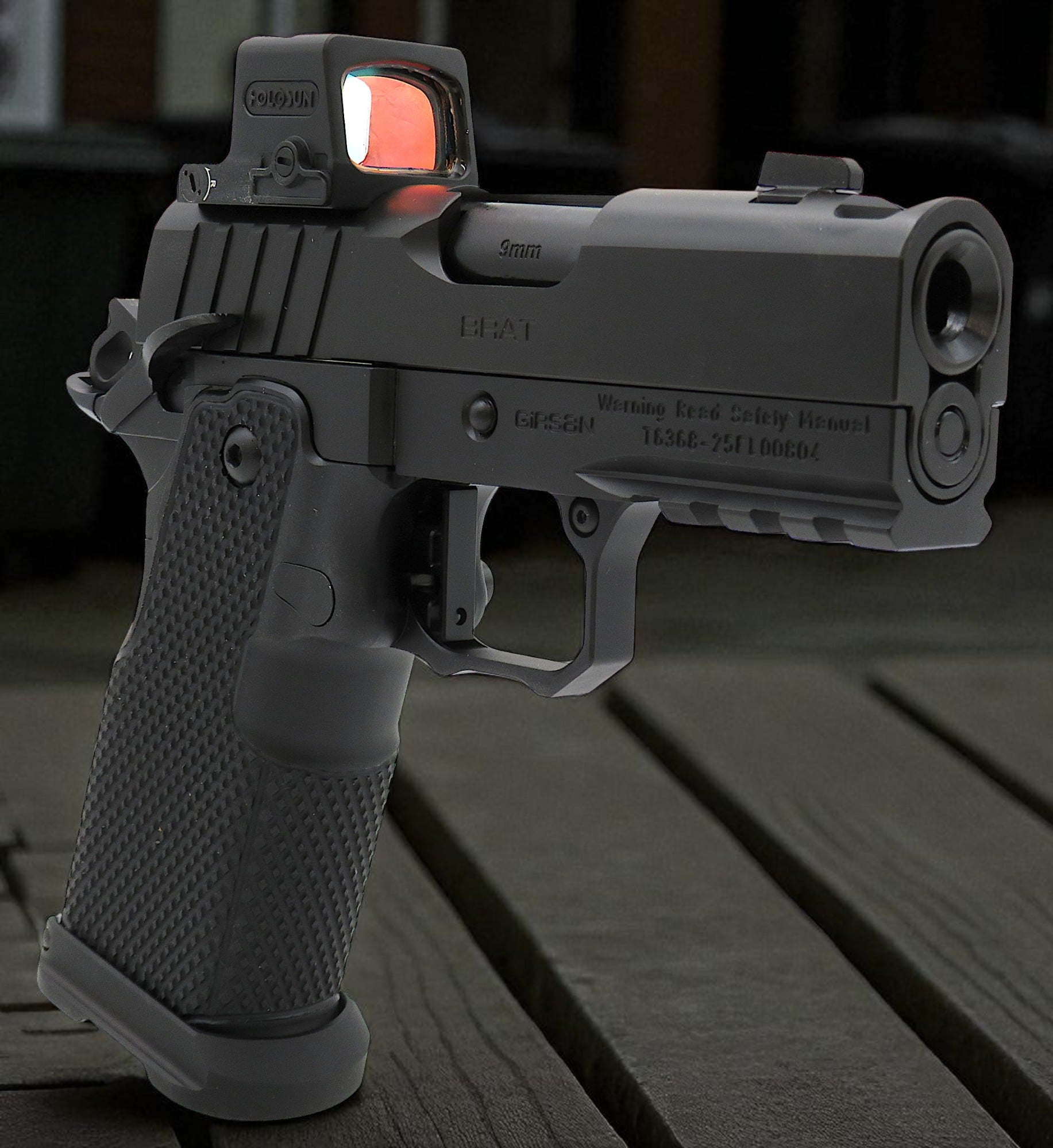 NEW MODIFIED EAA WITNESS 2311 BRAT CHUNK PORTED 3.4" 9mm SKU: 395037 - Image 17