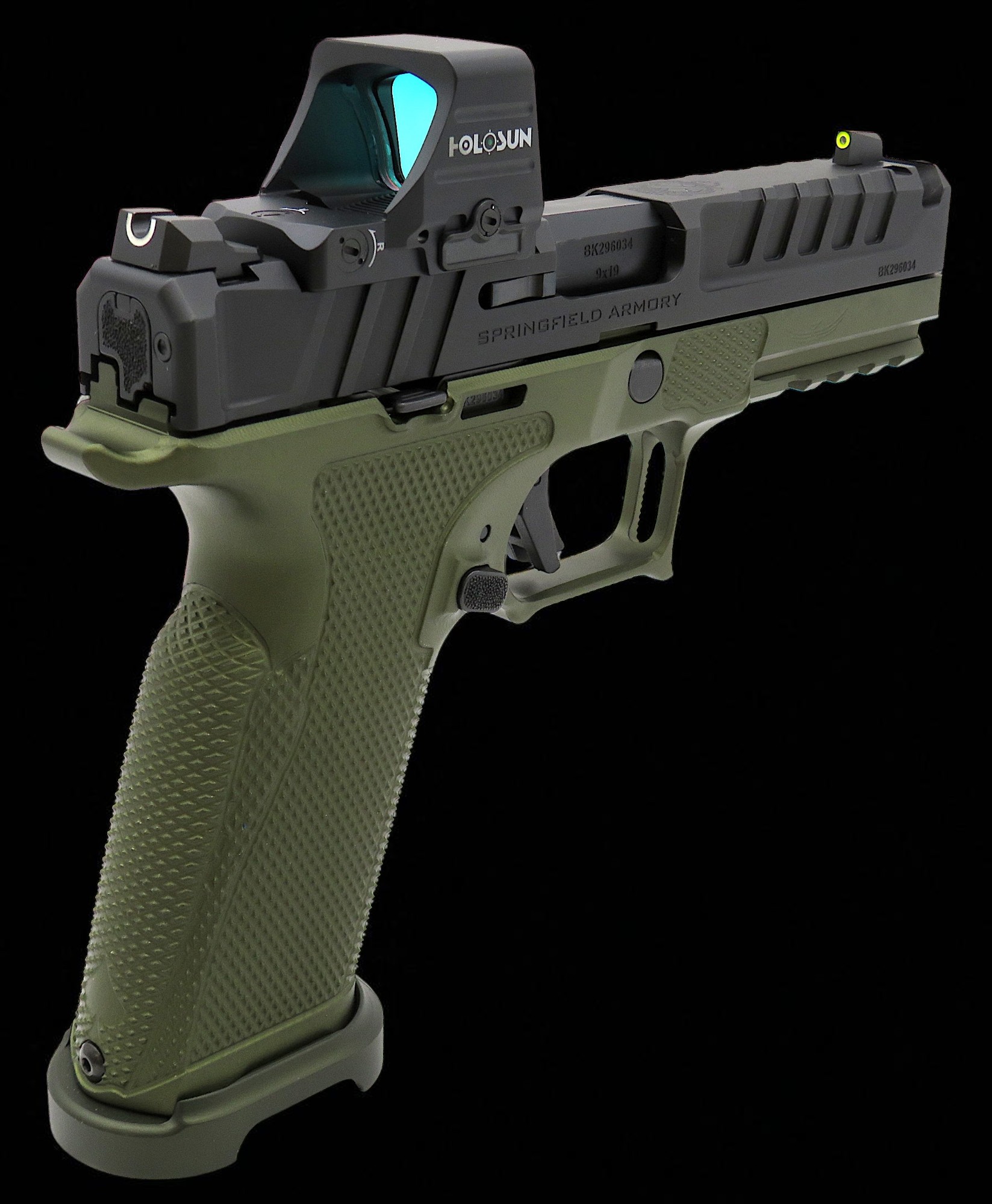 Modified New Springfield Armory Echelon Chunk Port w/ Icarus Frame, Magwell 4.5" 9mm - Image 9