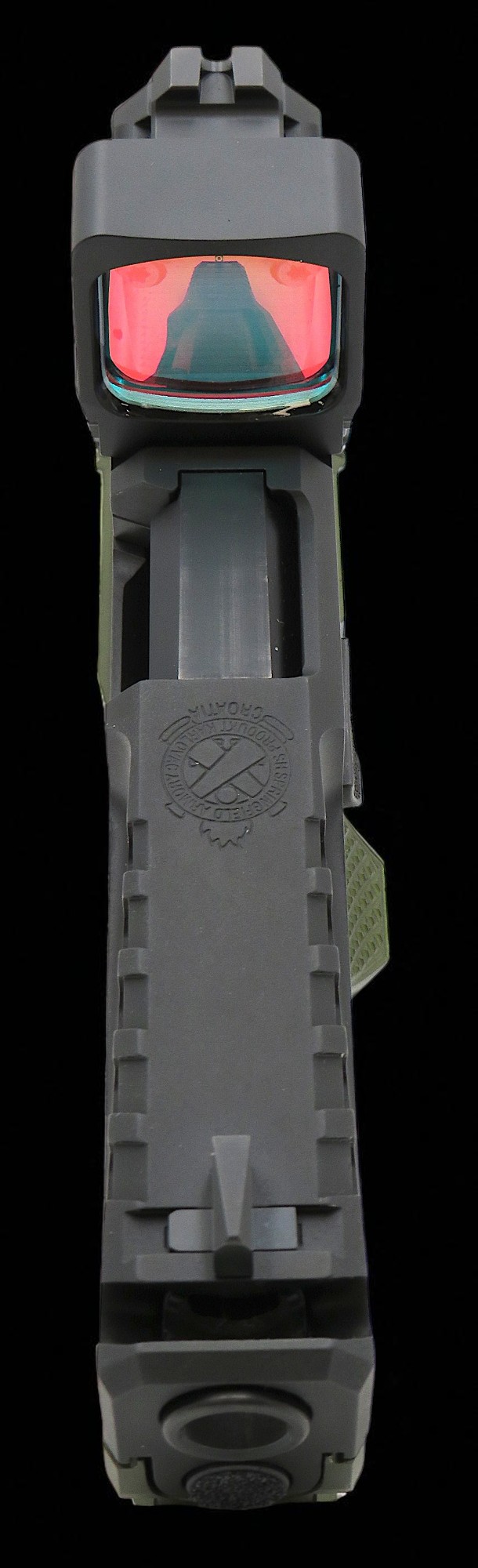 Modified New Springfield Armory Echelon Chunk Port w/ Icarus Frame, Magwell 4.5" 9mm - Image 17
