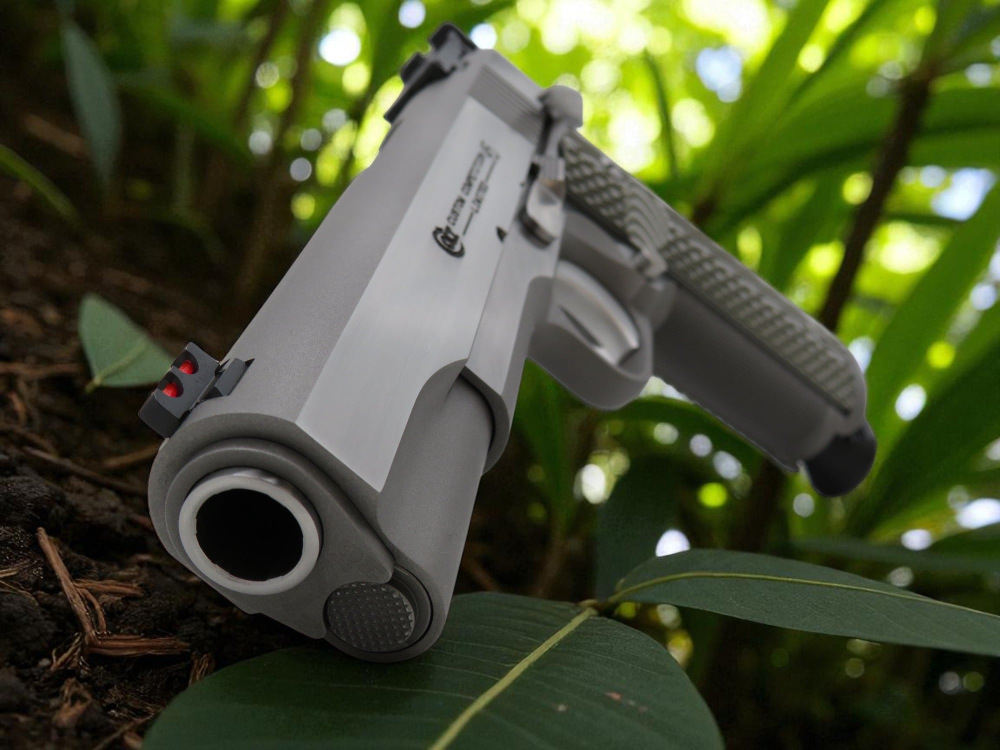 COLT CUSTOM SHOP 1911 COMPETITION STAINLESS 45acp SKU: o1070CS - Image 6