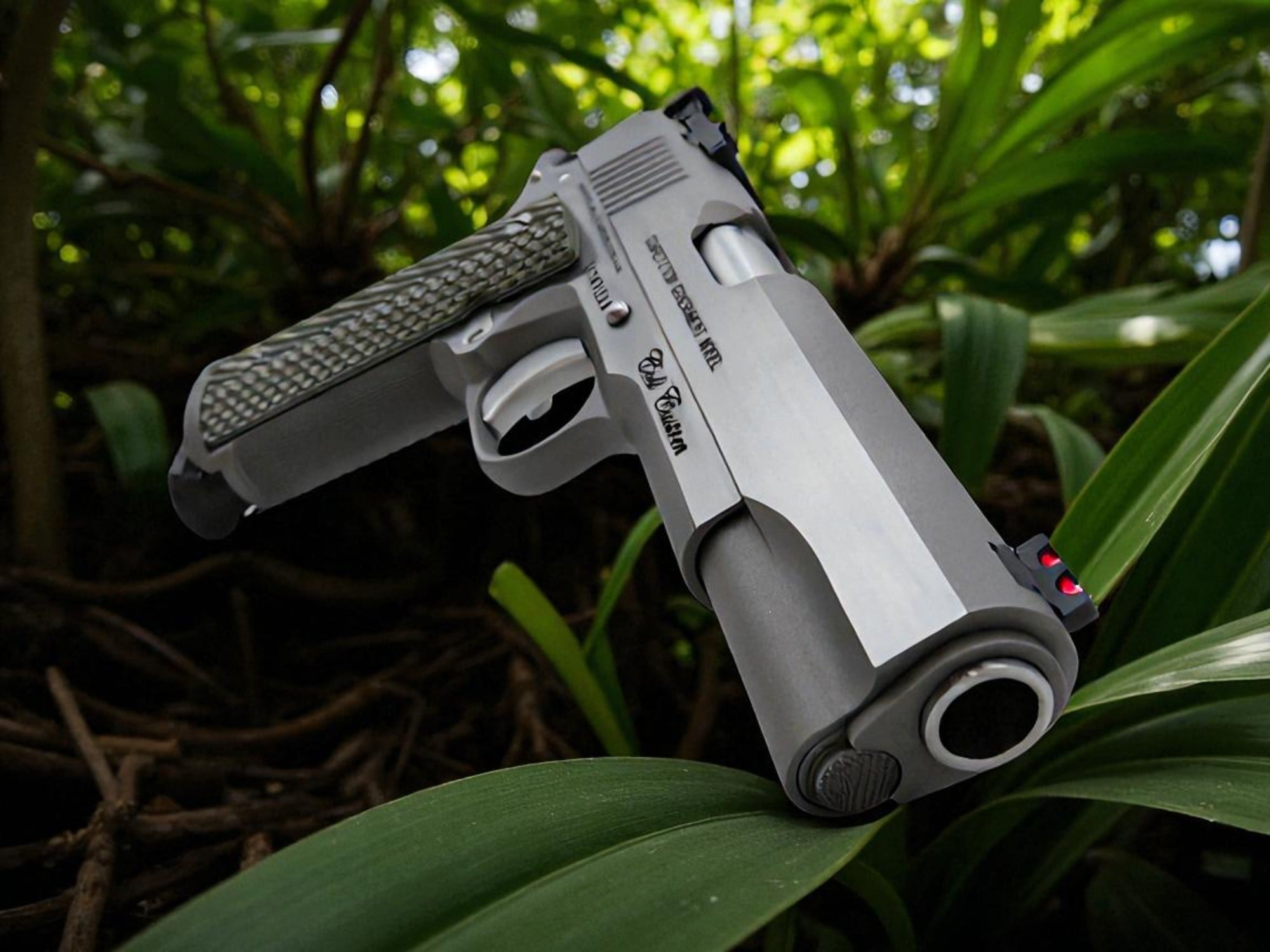 COLT CUSTOM SHOP 1911 COMPETITION STAINLESS 45acp SKU: o1070CS - Image 4