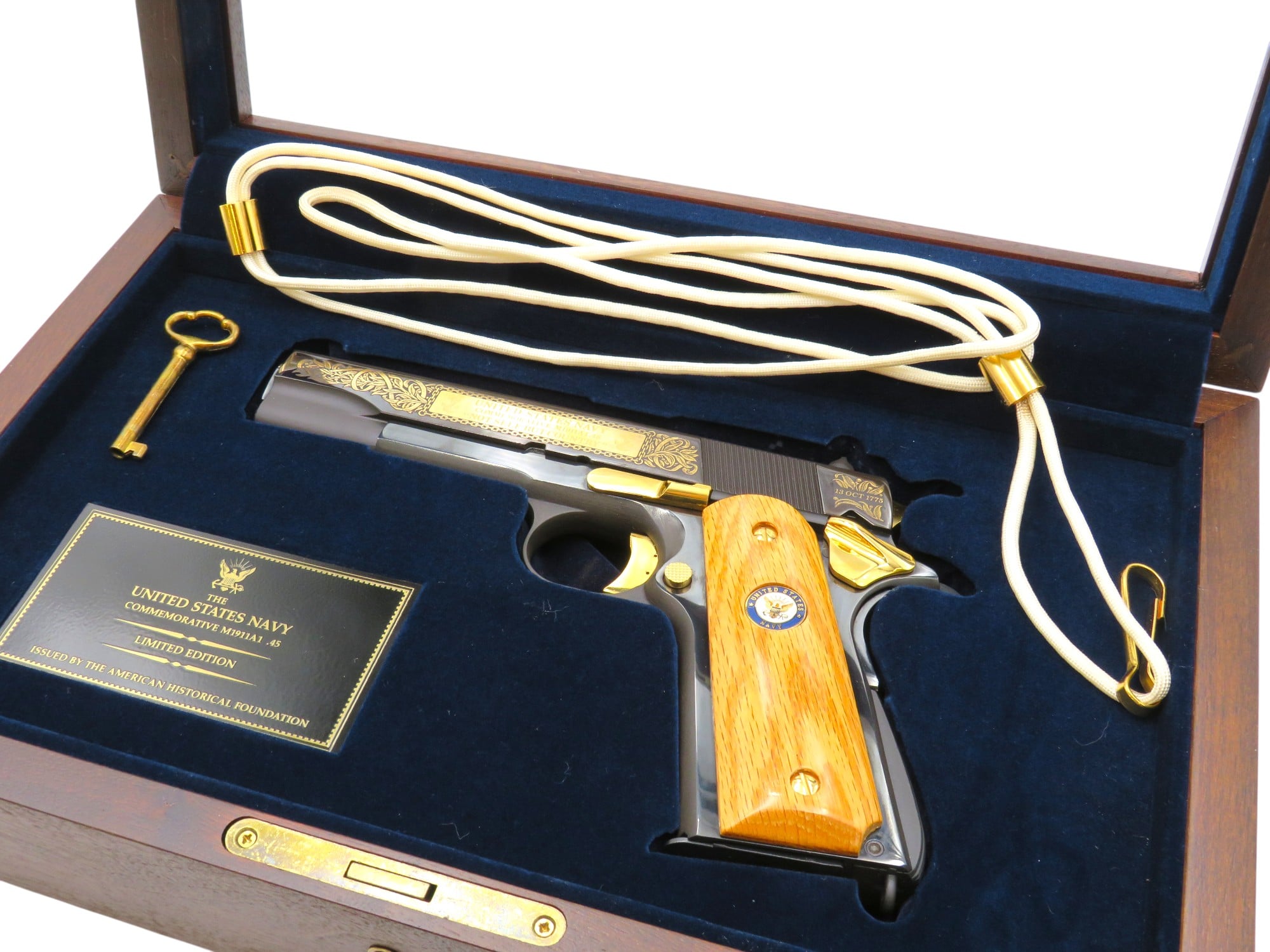 NAVY America Remembers M1911A1 45acp #USN0992 - SK Guns
