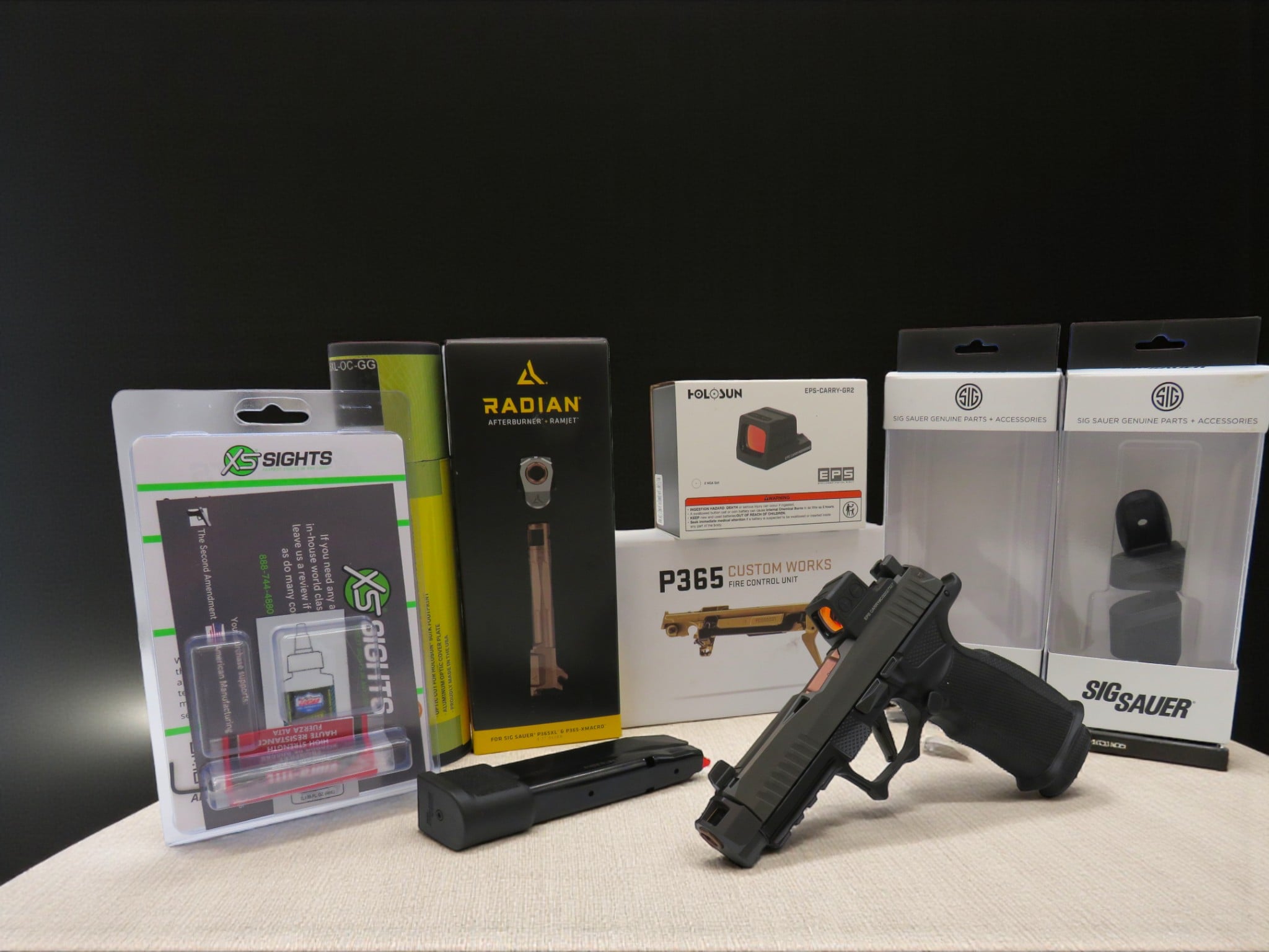 Custom Built Sig P365XL with Radian RamJet and More