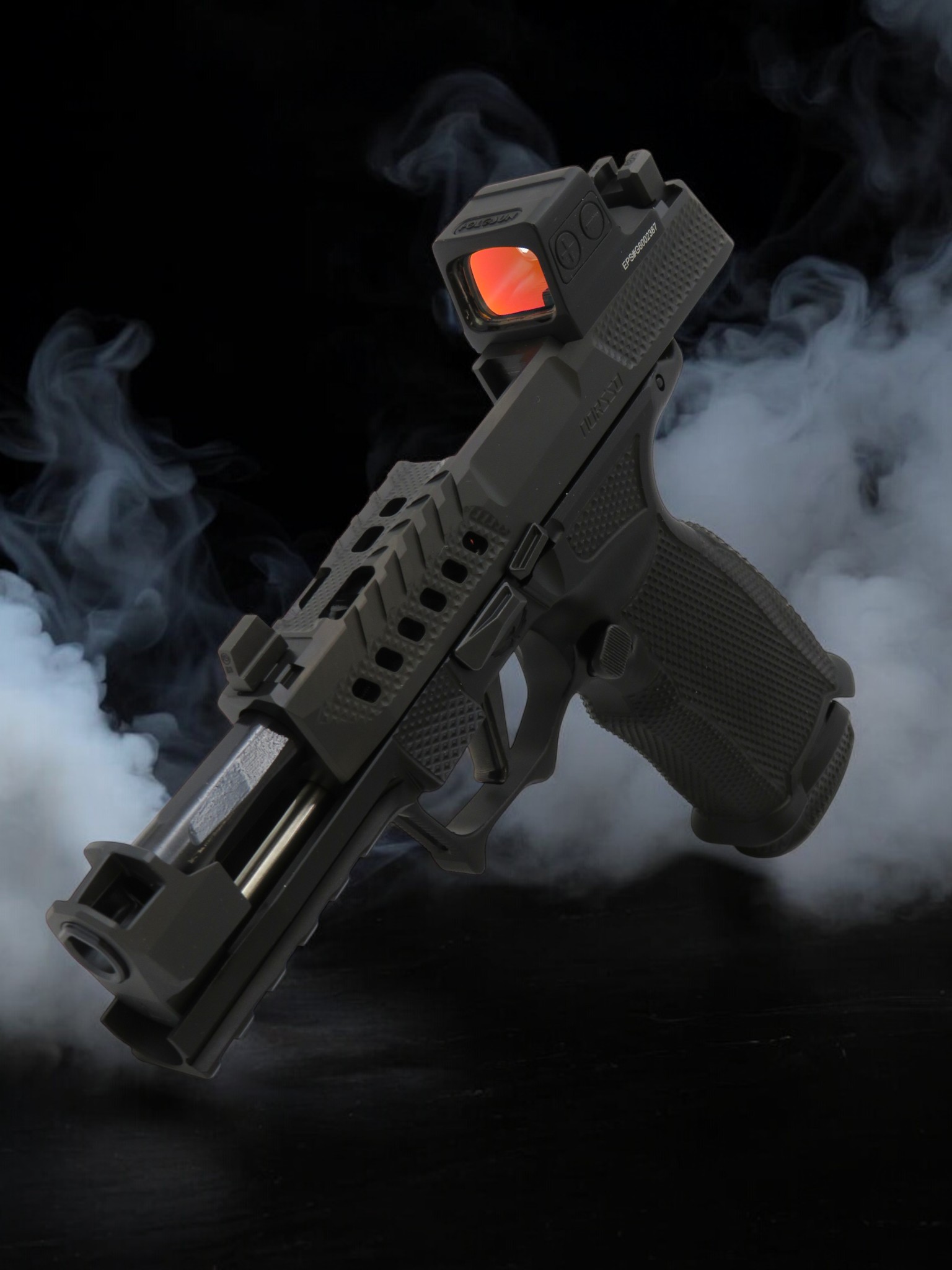 SK Sig P365XL Custom Works with Radian RamJet, Norsso Rail C, Icarus Frame and More - Image 15