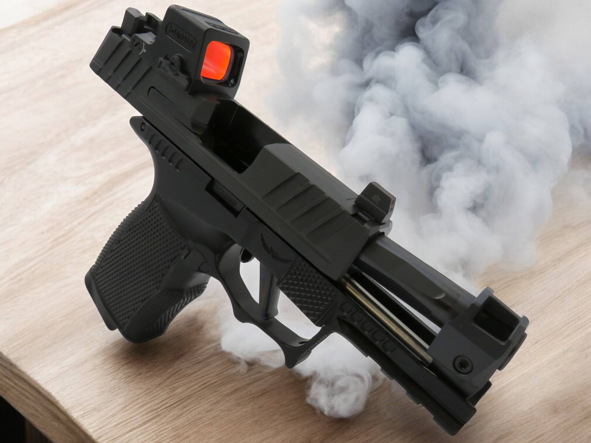 SK Sig P365/X Custom Works with Radian RamJet (BLACK), Norsso Spec
