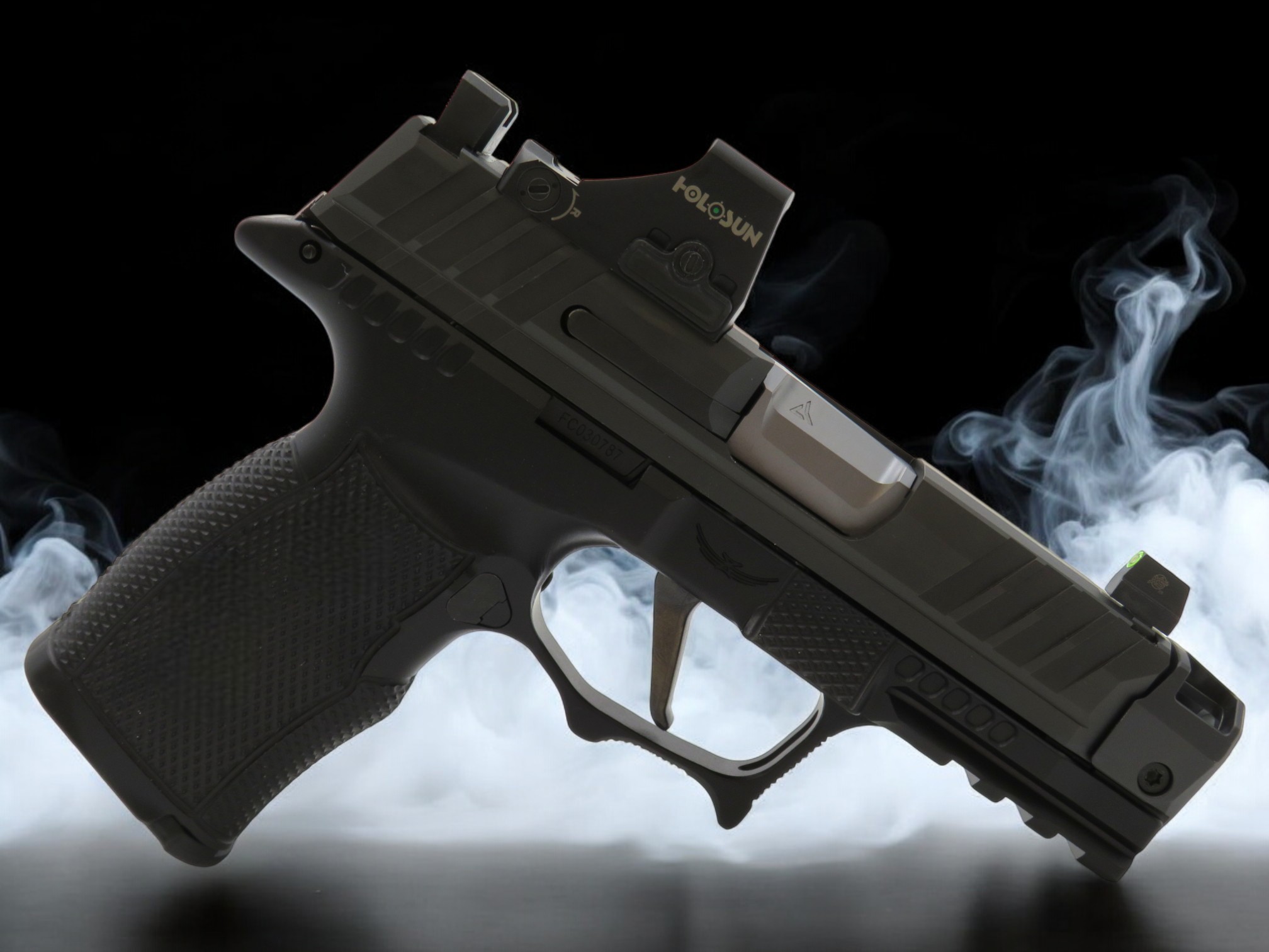 SK Sig P365/X Custom Works with Radian RamJet (GRAY), Norsso Spec Ops Slide, Icarus Frame and More - Image 6