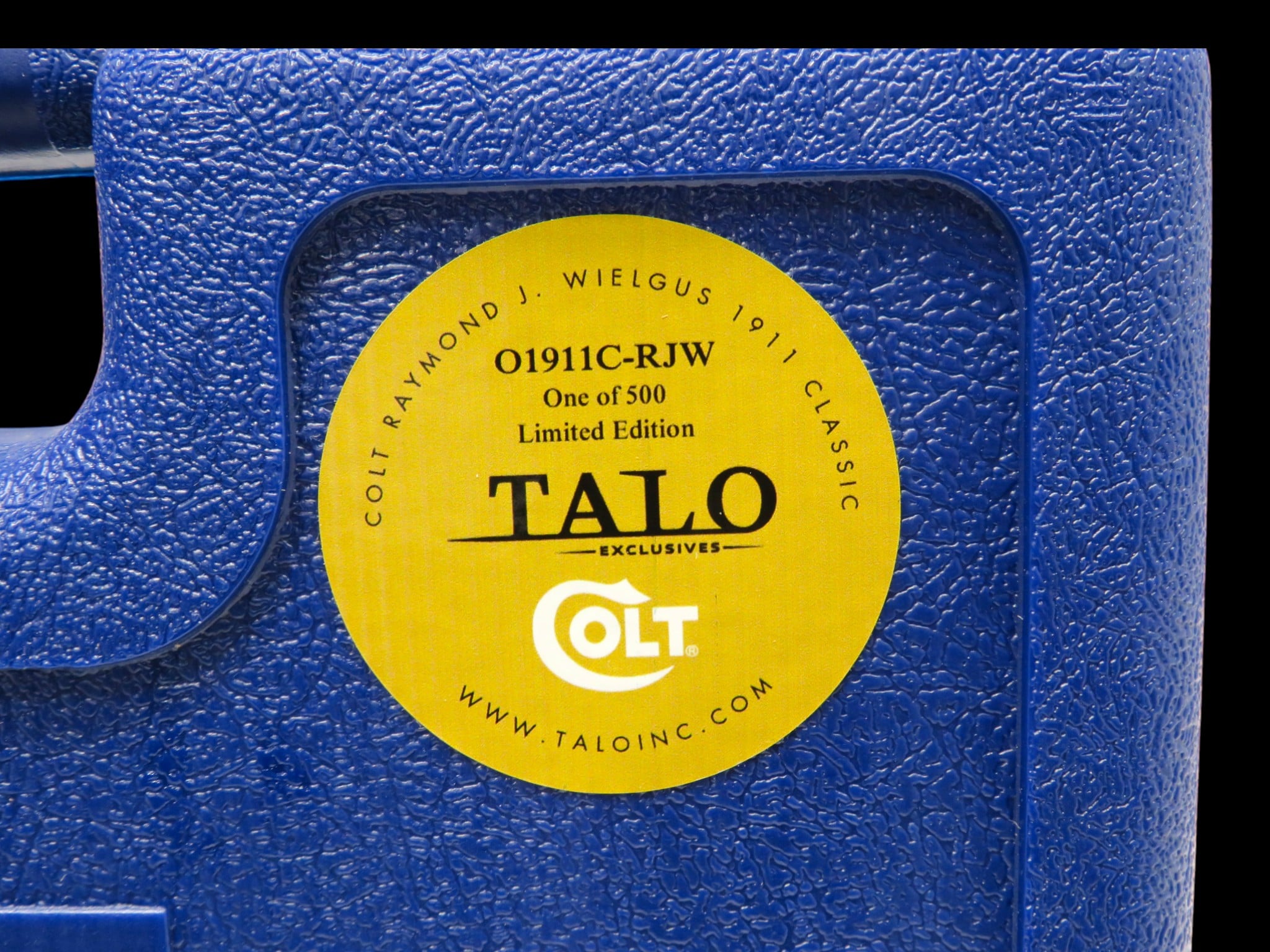 Colt 1911 TALO 45acp ONE of 500 Raymond J Wielgus Inspired - Image 22