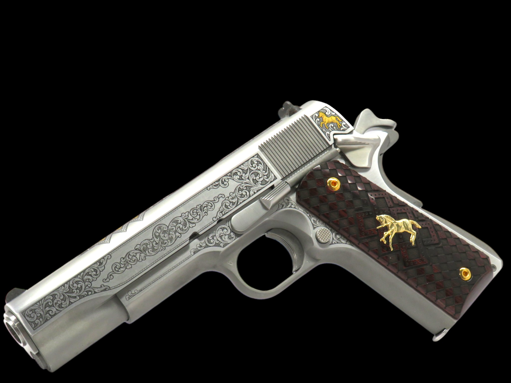 Rare Colt 1911 TALO 45acp #184 of 500 Louis Daniel Nimschke - Image 3