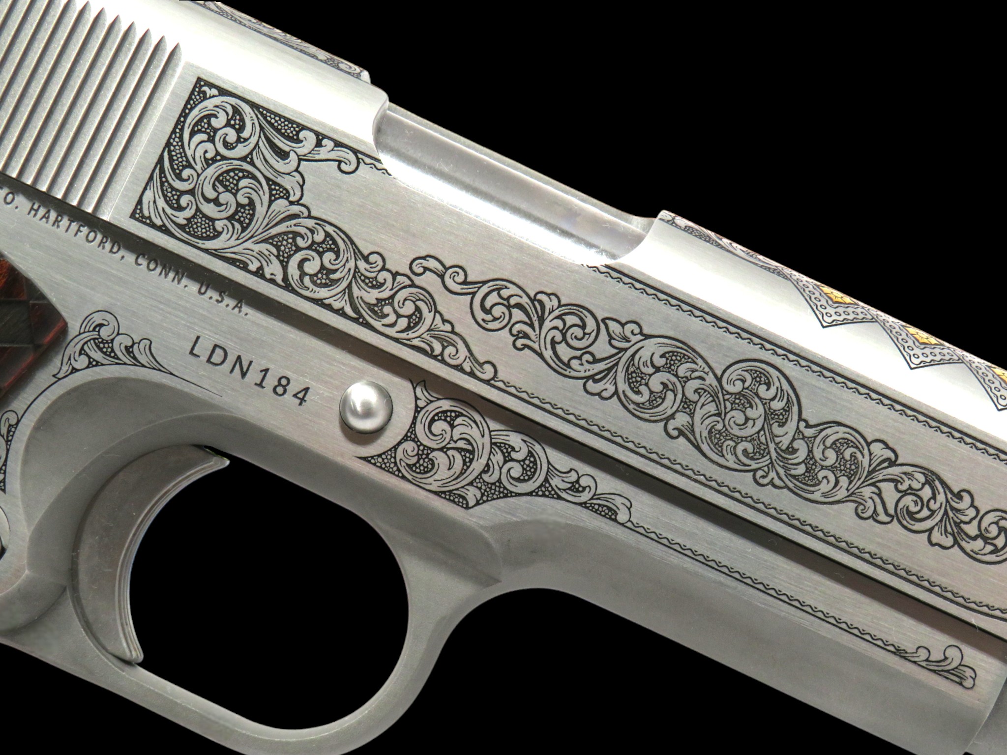 Rare Colt 1911 TALO 45acp #184 of 500 Louis Daniel Nimschke - Image 8