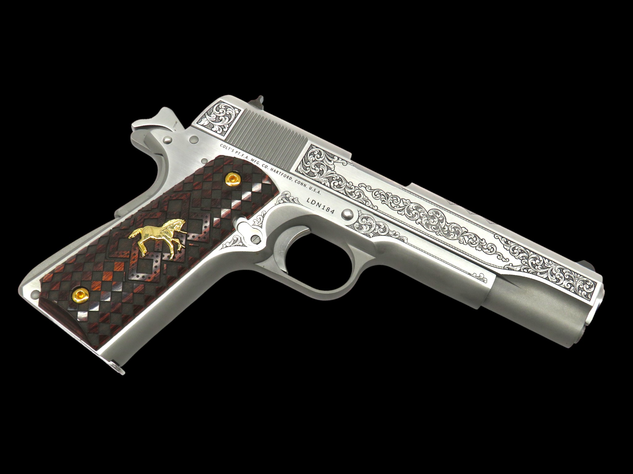 Rare Colt 1911 TALO 45acp #184 of 500 Louis Daniel Nimschke - Image 16