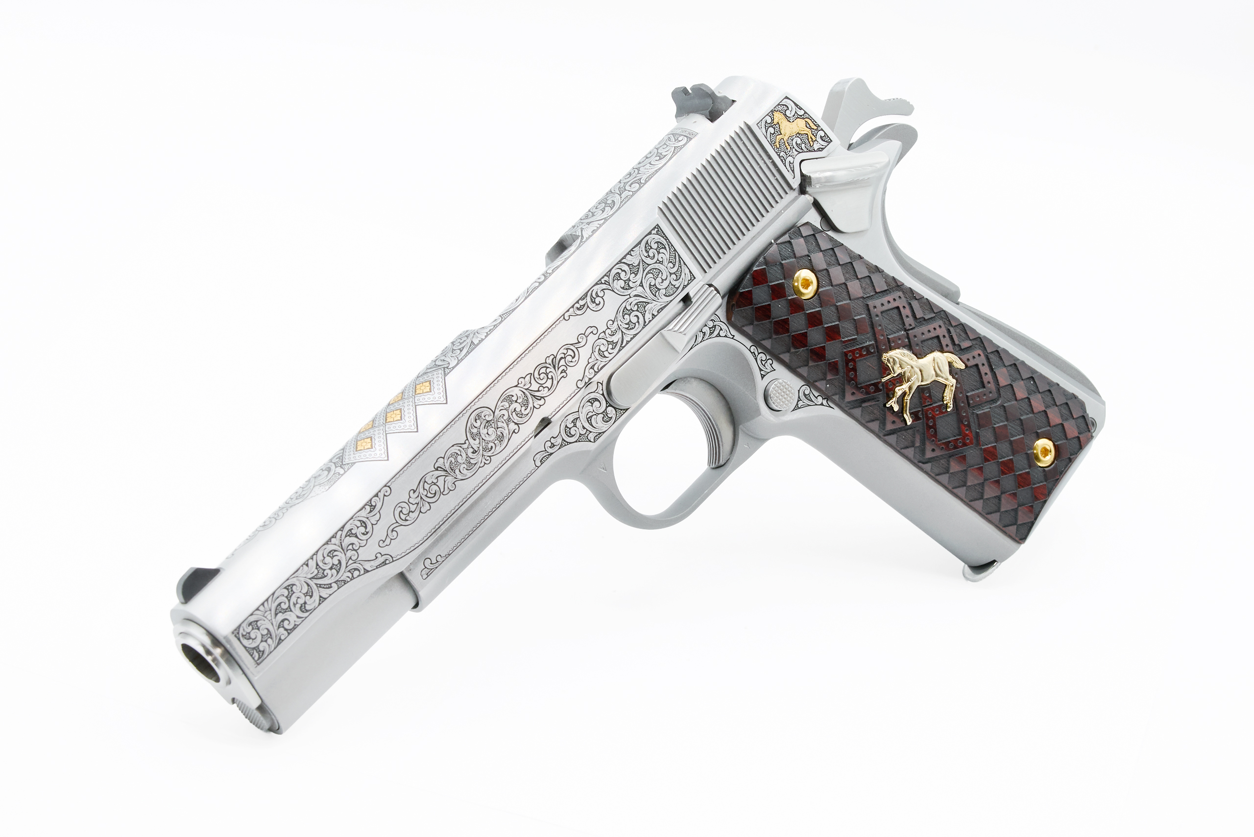 Rare Colt 1911 TALO 45acp #056 of 500 Louis Daniel Nimschke - Image 3