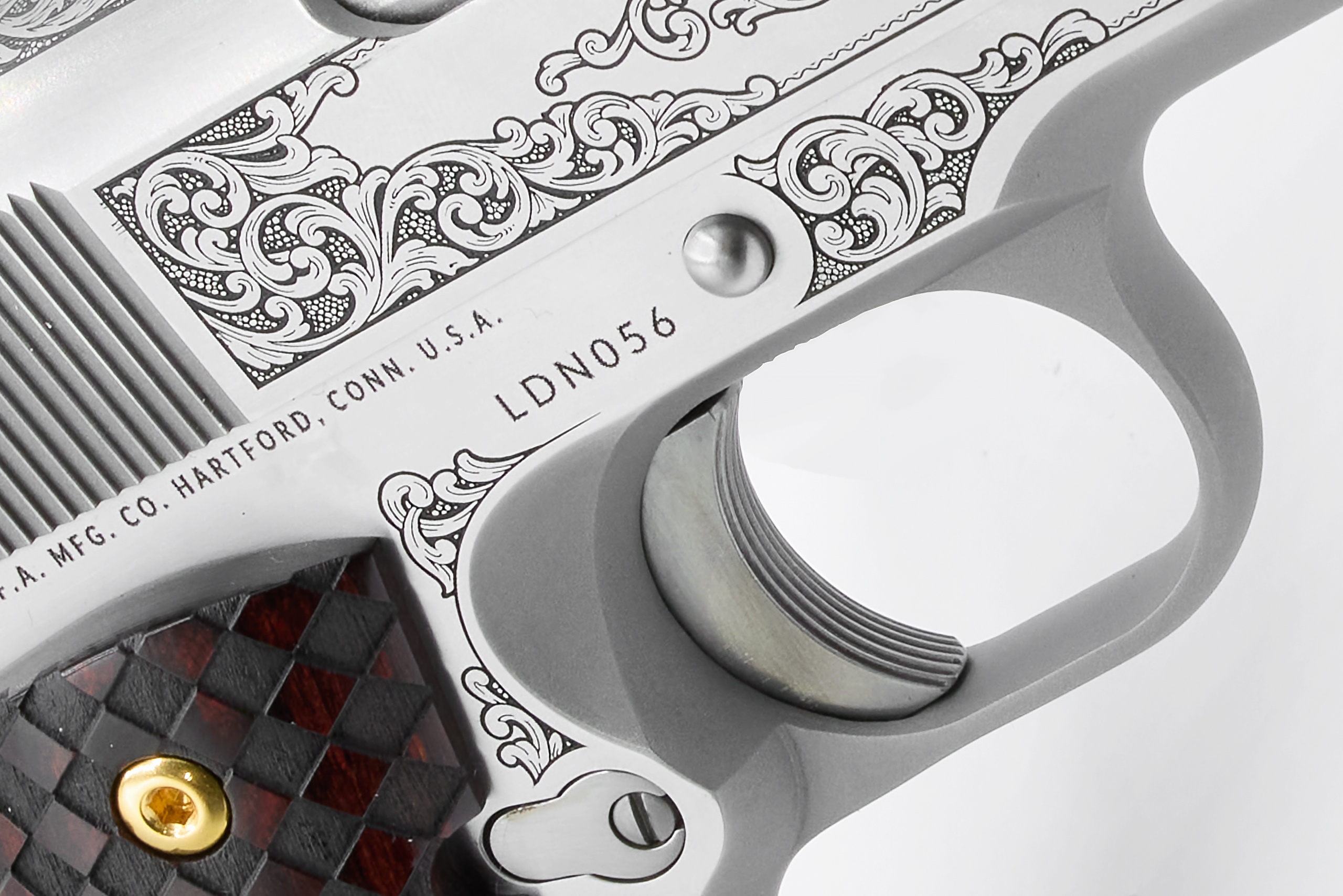 Rare Colt 1911 TALO 45acp #056 of 500 Louis Daniel Nimschke - Image 5