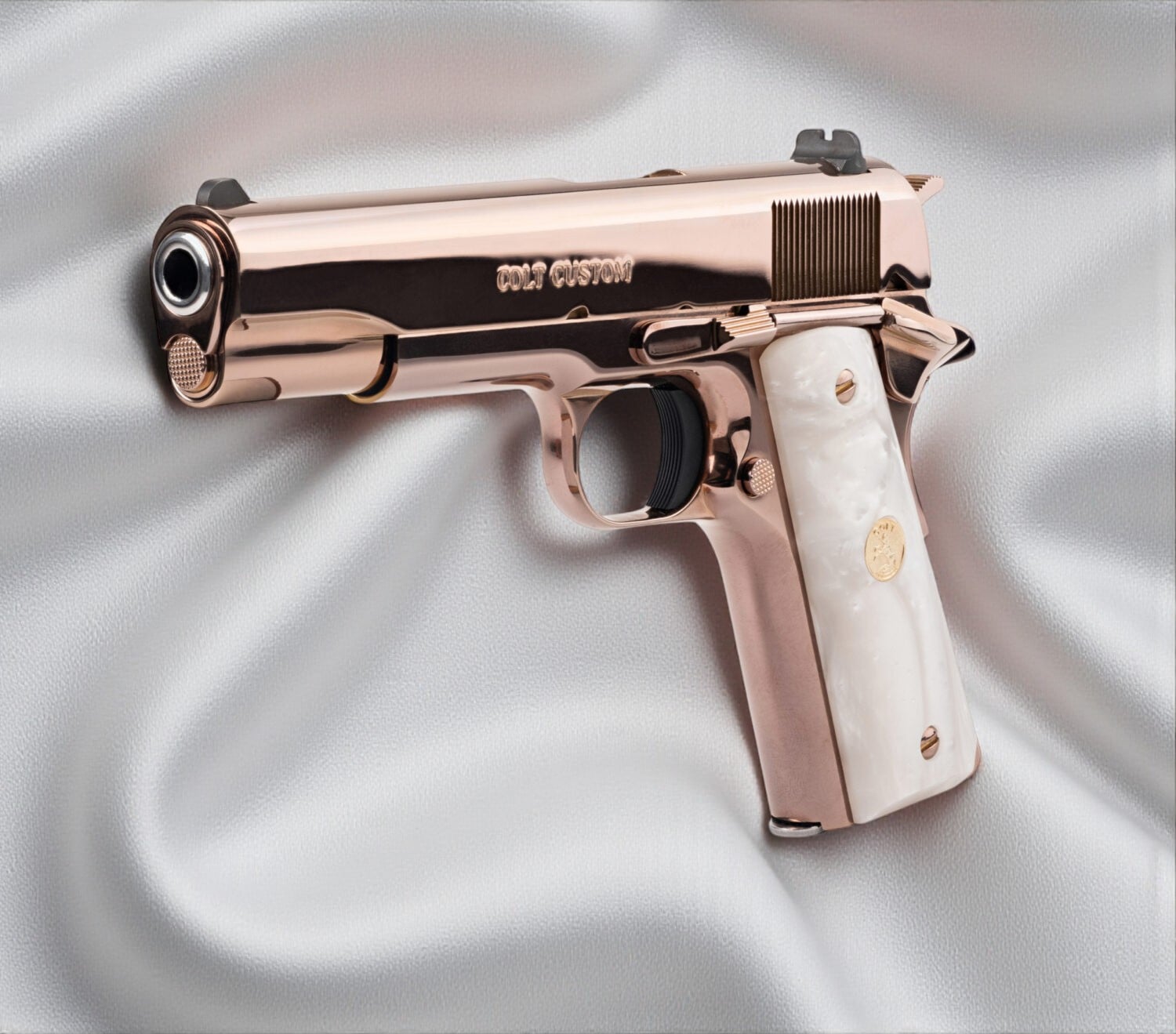 NEW TALO COLT CUSTOM ROSE GOLD 1911 38 Super ONE of 250