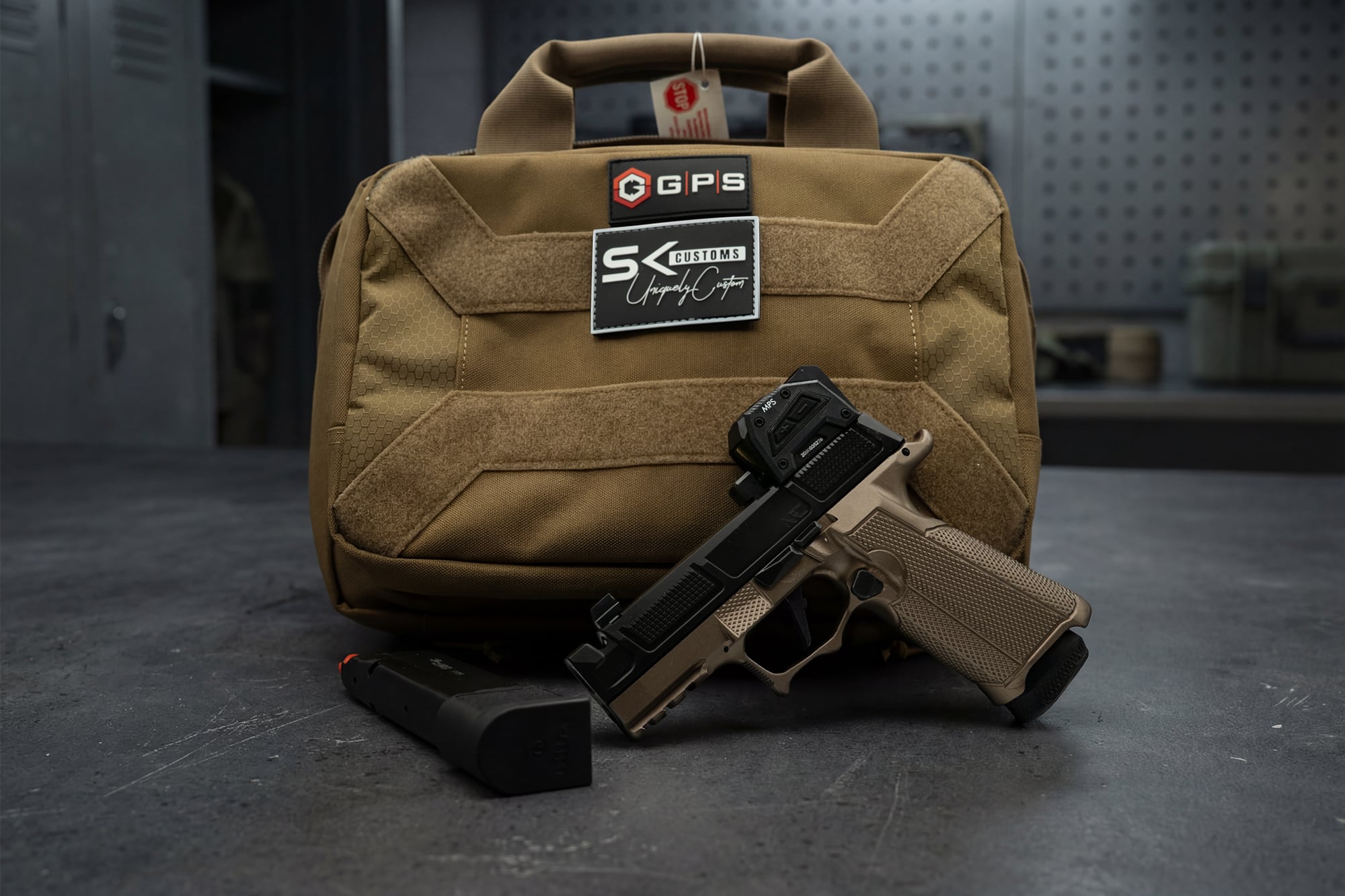 AIMPOINT ACRO/STEINER MPS - SK ACE 311 P365X MACRO COMP with 2011 GRIP - FDE
