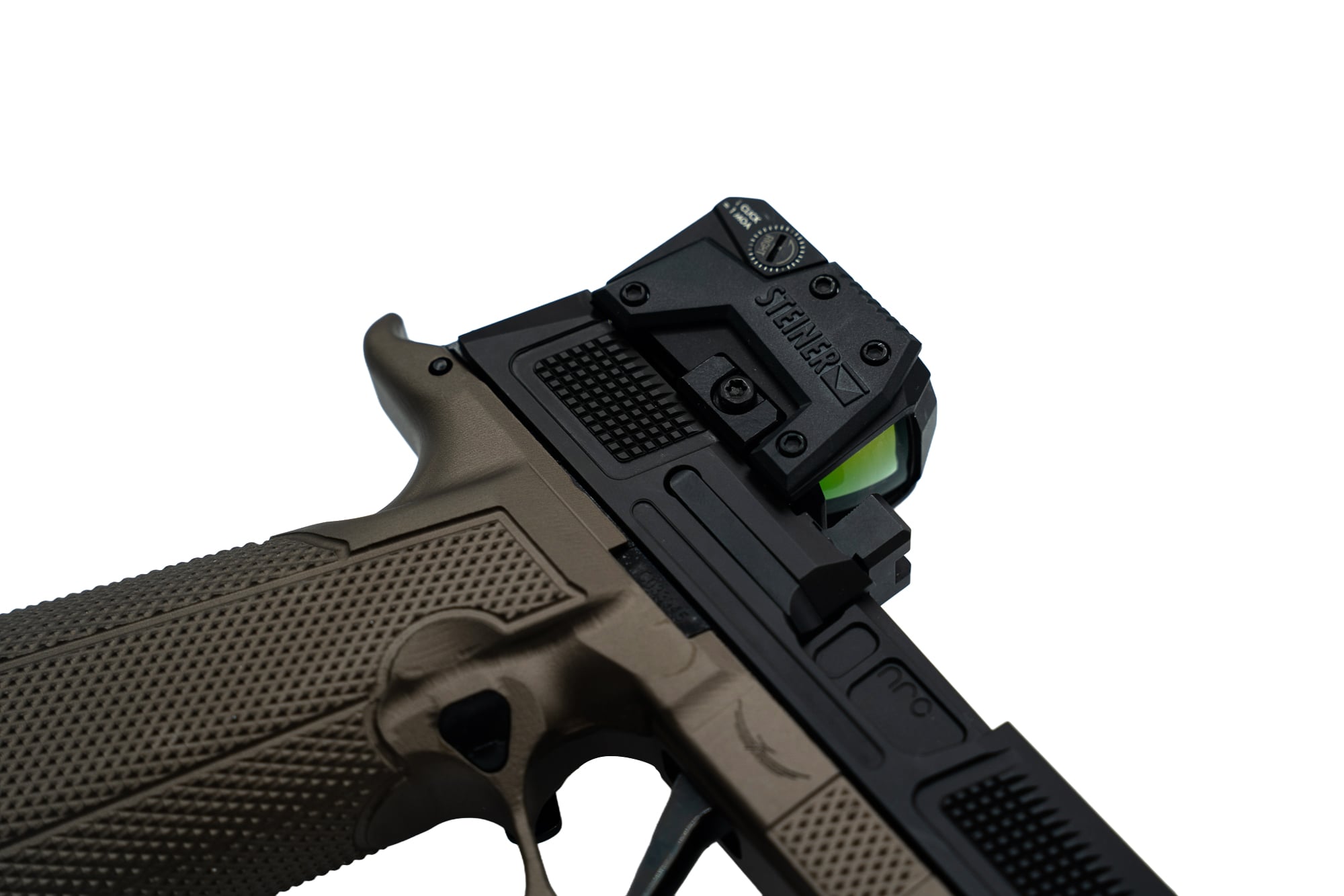 AIMPOINT ACRO/STEINER MPS - SK ACE 311 P365X MACRO COMP with 2011 GRIP - FDE - Image 8