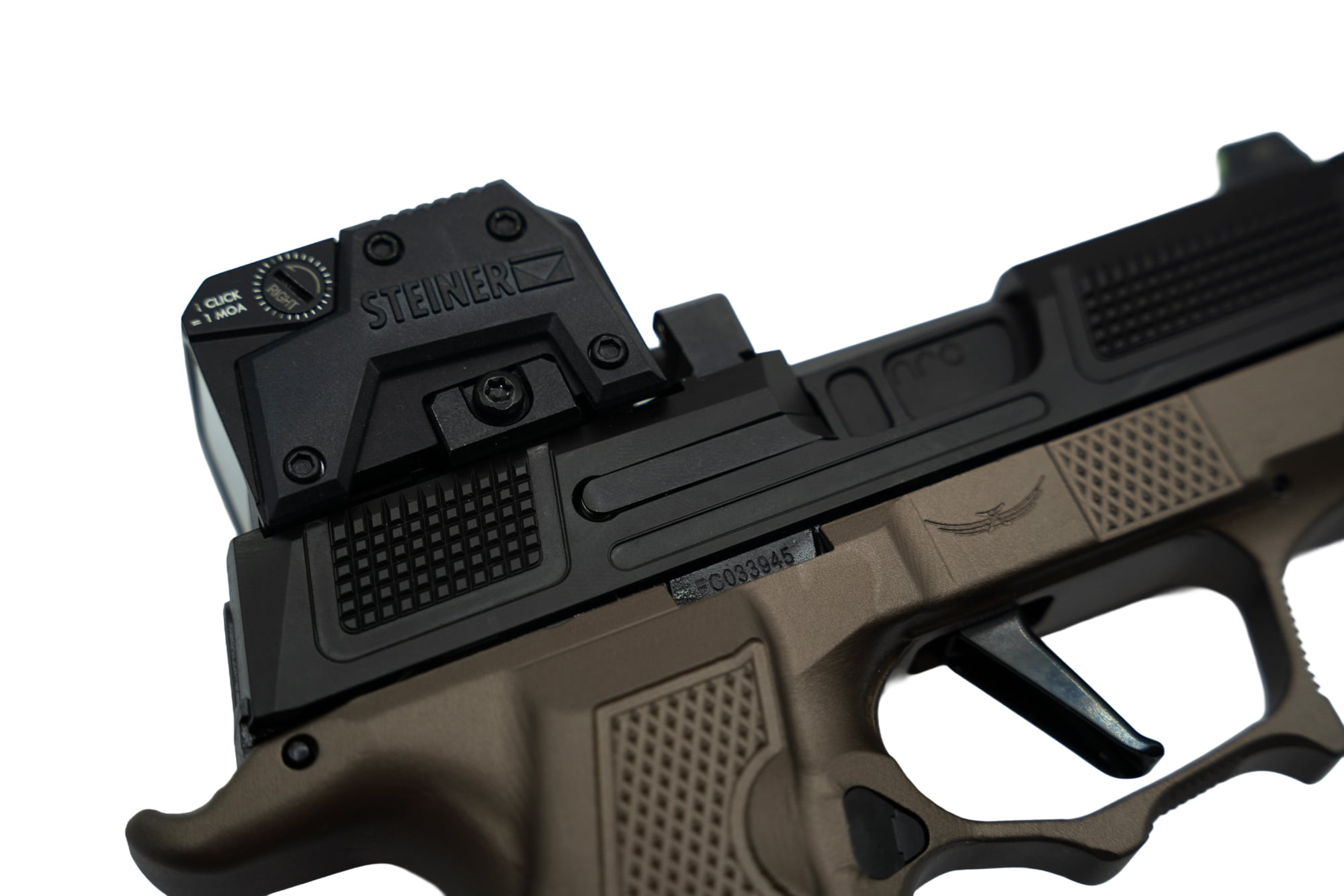 AIMPOINT ACRO/STEINER MPS - SK ACE 311 P365X MACRO COMP with 2011 GRIP - FDE - Image 9