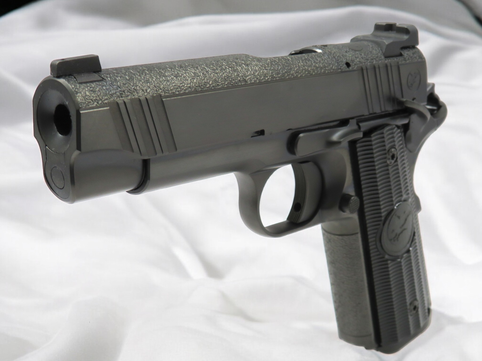 CUSTOM BUILT NIGHTHAWK CUSTOM 1911 BOB MARVEL COMMANDER 9mm - Image 5
