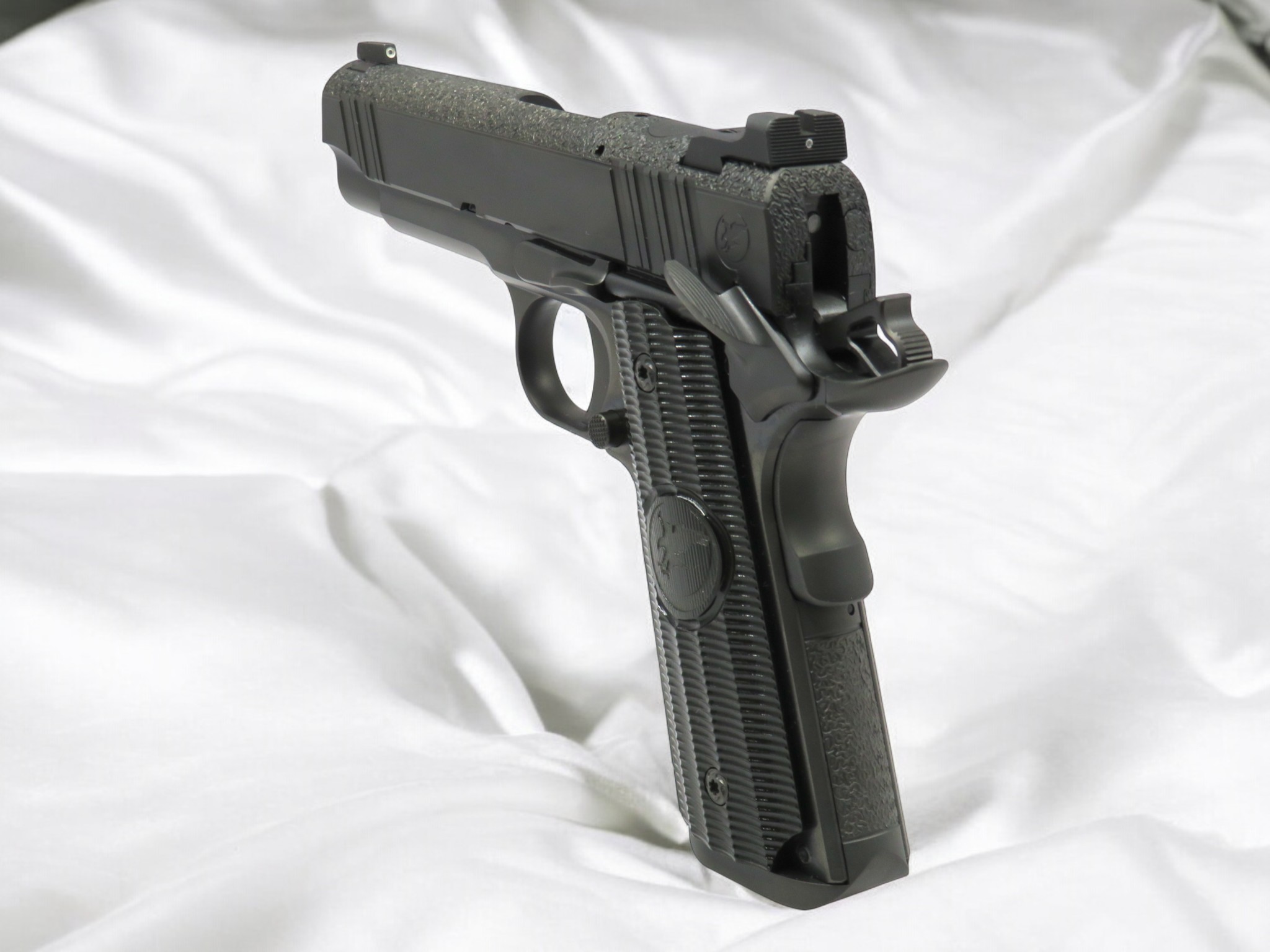 CUSTOM BUILT NIGHTHAWK CUSTOM 1911 BOB MARVEL COMMANDER 9mm - Image 6