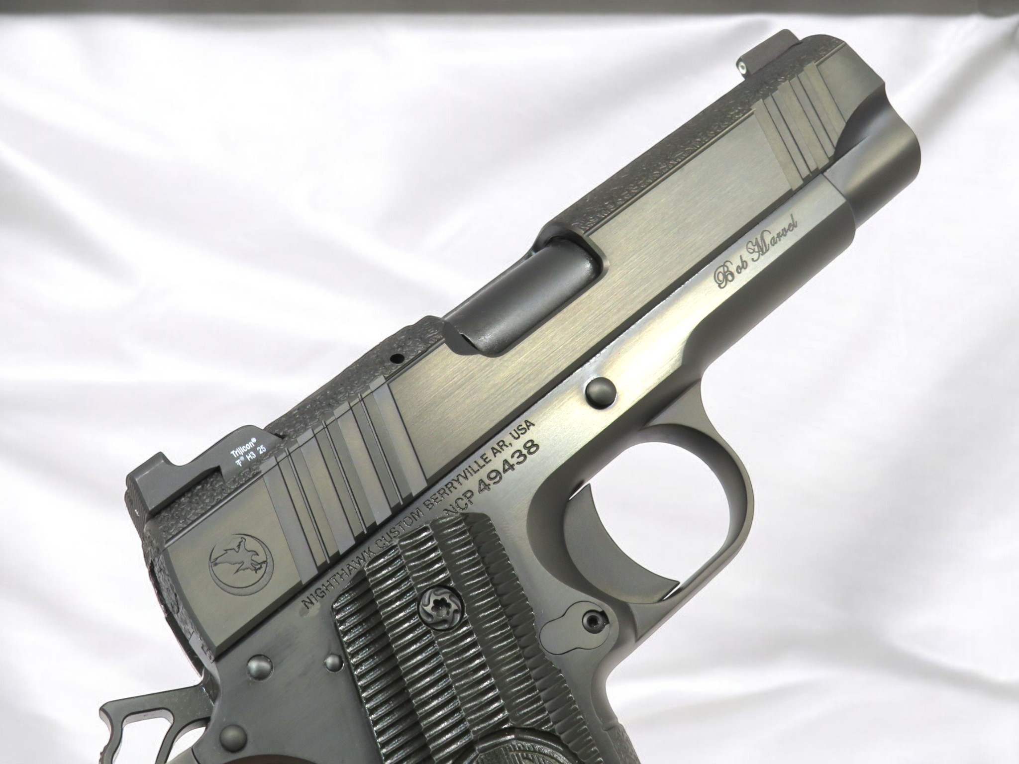 CUSTOM BUILT NIGHTHAWK CUSTOM 1911 BOB MARVEL COMMANDER 9mm - Image 16