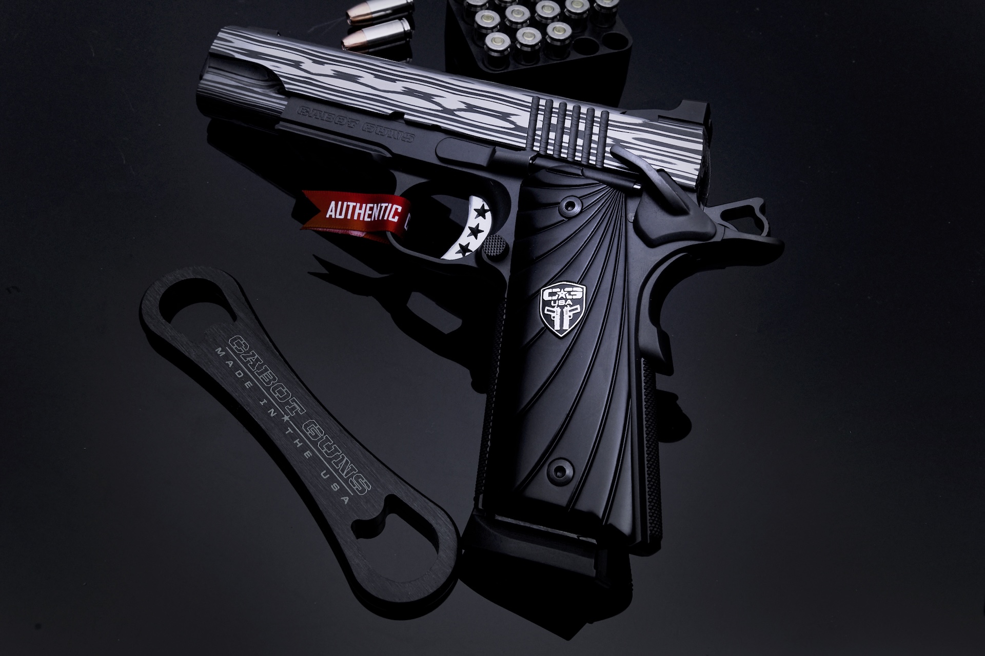 Cabot Guns The Ultimate Bedside Tactical 1911 in 9mm only ONE of 050 - Image 2