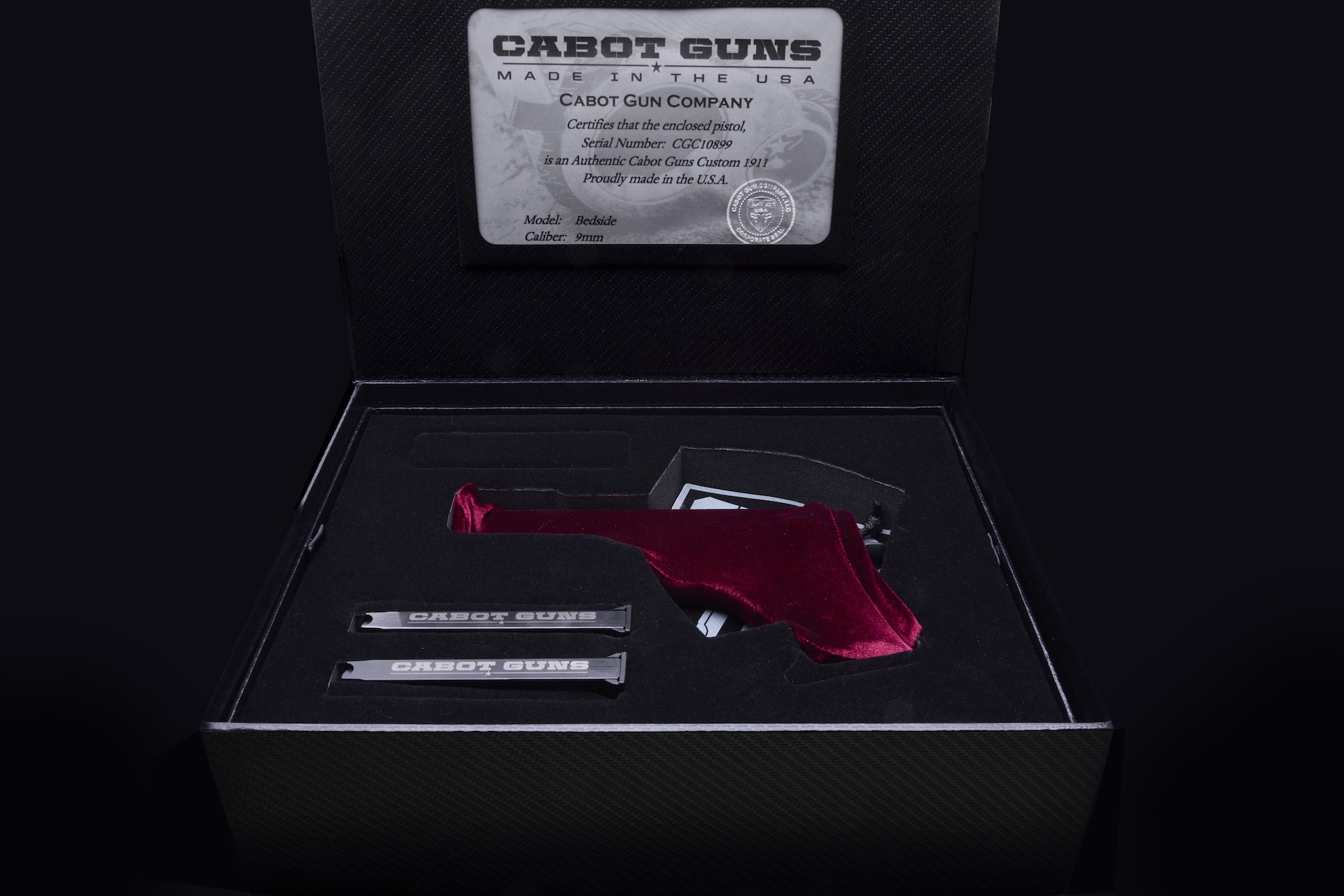 Cabot Guns The Ultimate Bedside Tactical 1911 in 9mm only ONE of 050 - Image 9