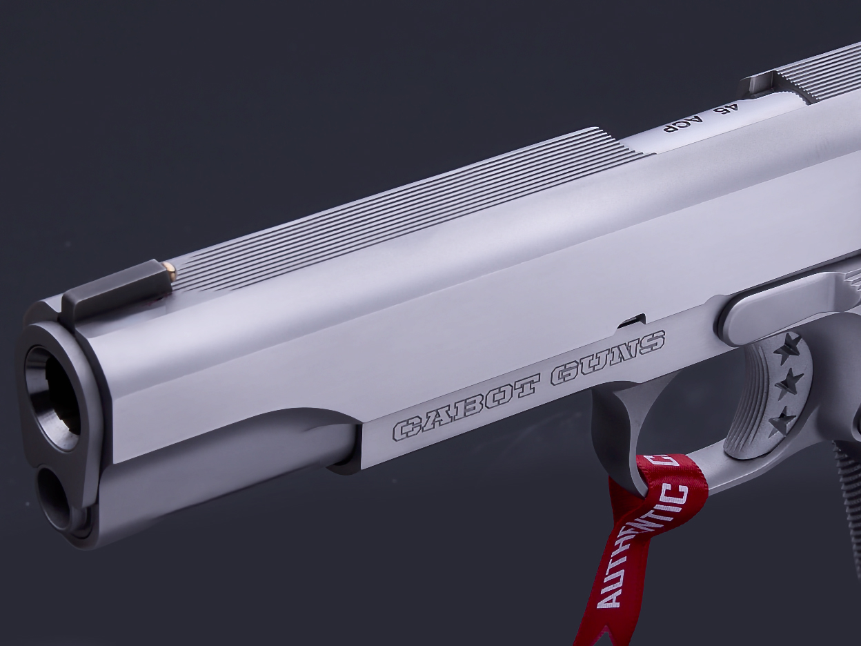 Cabot Guns The National Standard 1911 in 45acp only ONE of 050 Upgraded - Image 3