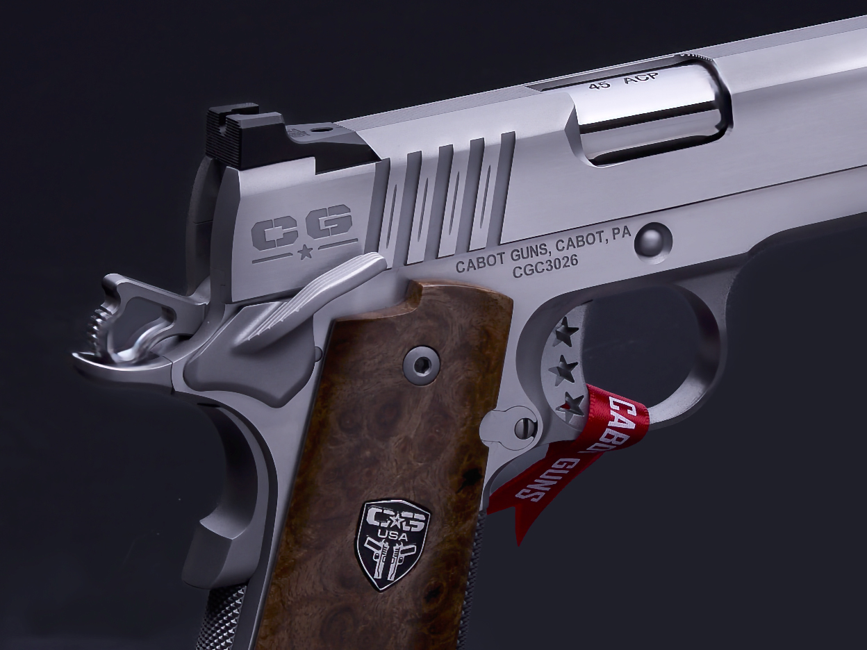 Cabot Guns The National Standard 1911 in 45acp only ONE of 050 Upgraded - Image 5