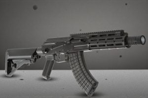 Arsenal SASM7K 7.62x39mm Semi-Automatic AK-20 SBR Includes TWO FREE 30rd CIRCLE 10 MAGS