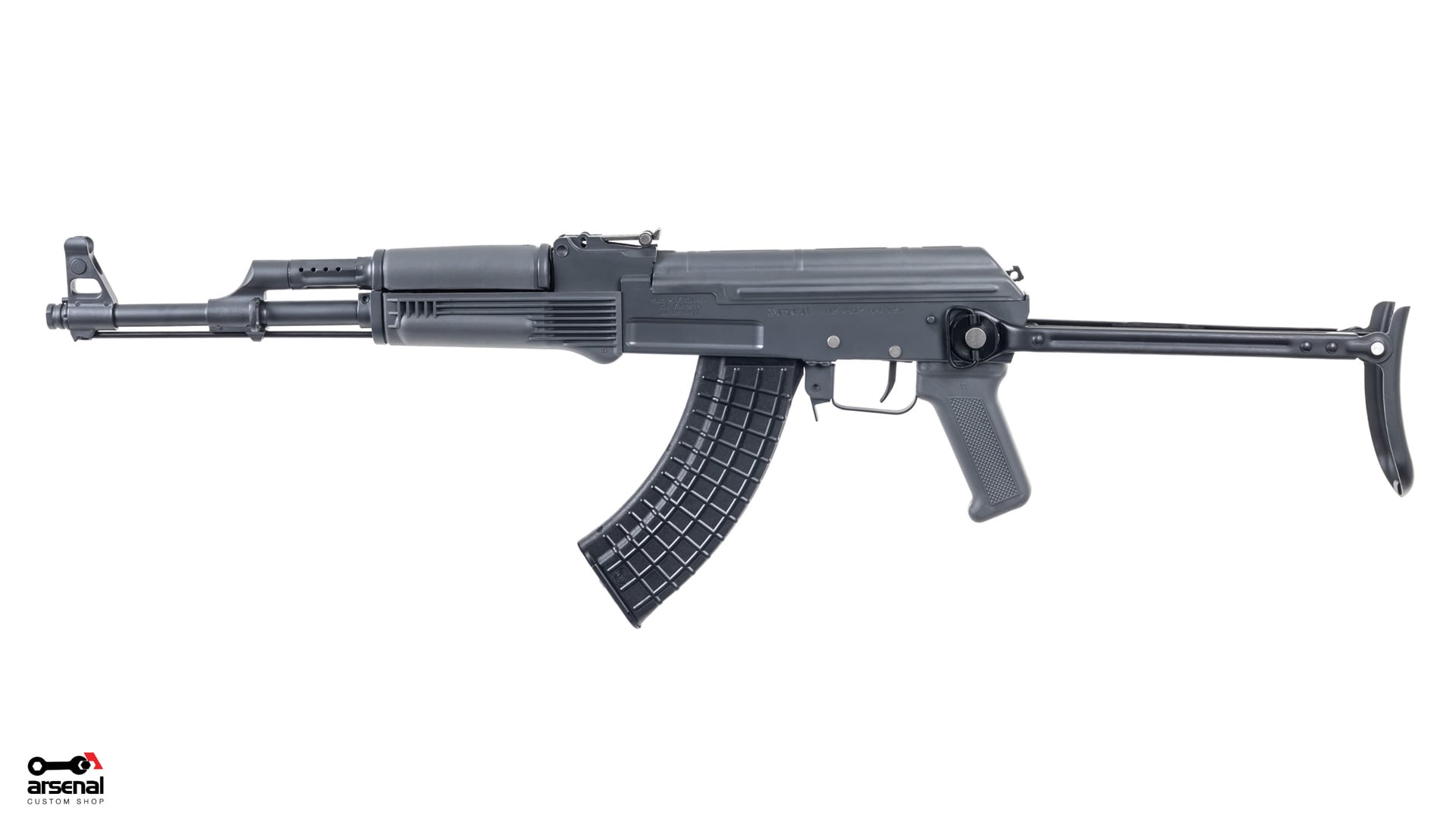 ARSENAL SAS M-7 Classic Under-Folder in GREY AK-47 7.62x39 16" Barrel Includes TWO FREE 30rd CIRCLE 10 MAGS - Image 6