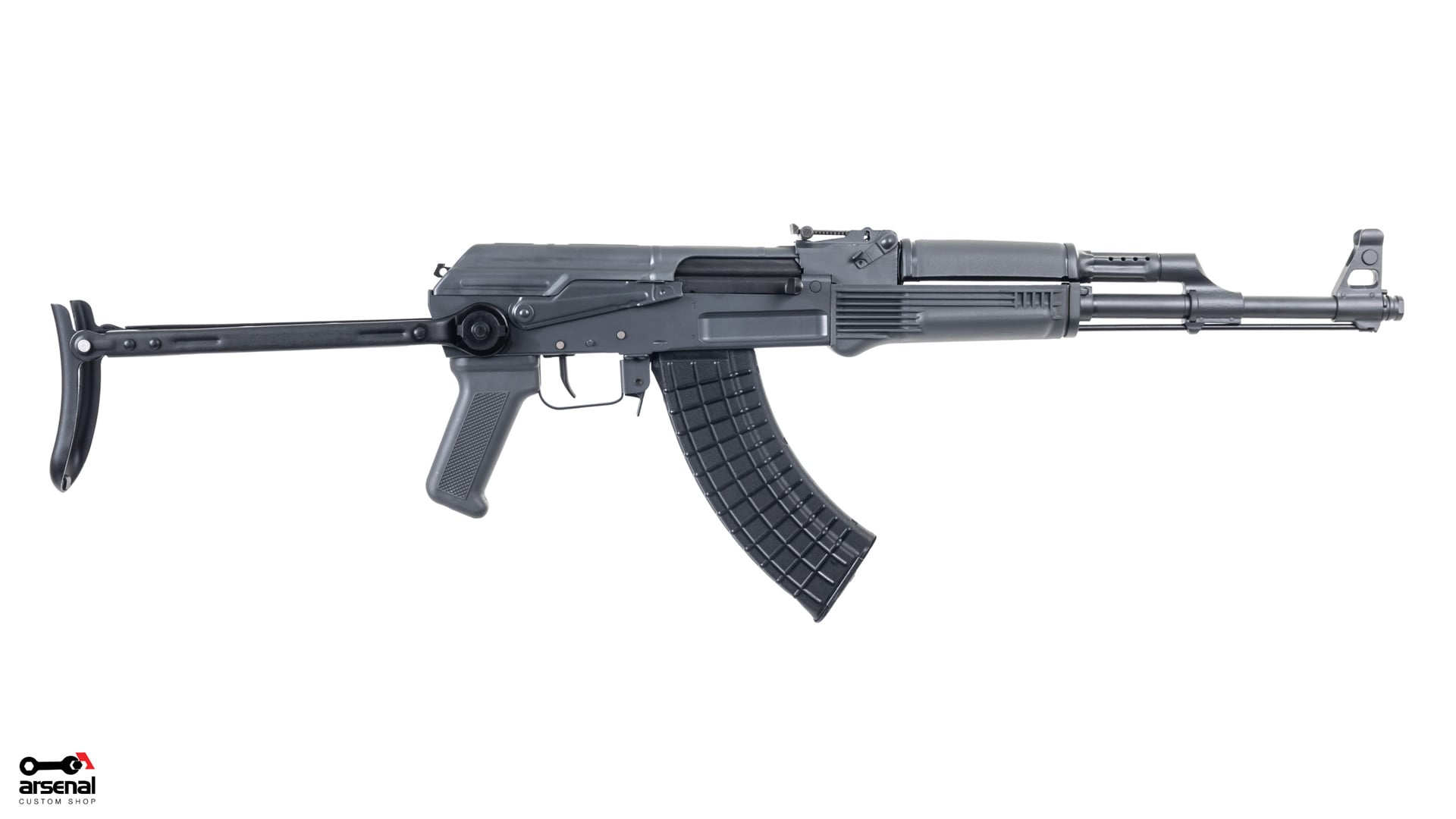 ARSENAL SAS M-7 Classic Under-Folder in GREY AK-47 7.62x39 16" Barrel Includes TWO FREE 30rd CIRCLE 10 MAGS - Image 5