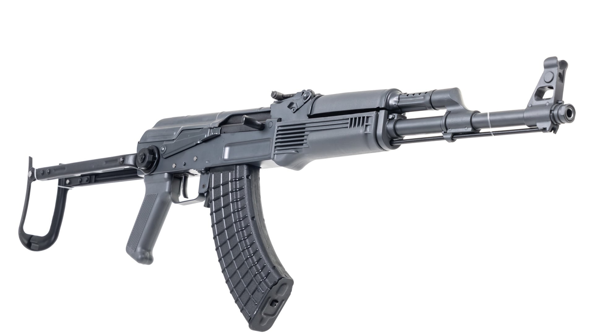 ARSENAL SAS M-7 Classic Under-Folder in GREY AK-47 7.62x39 16" Barrel Includes TWO FREE 30rd CIRCLE 10 MAGS - Image 2
