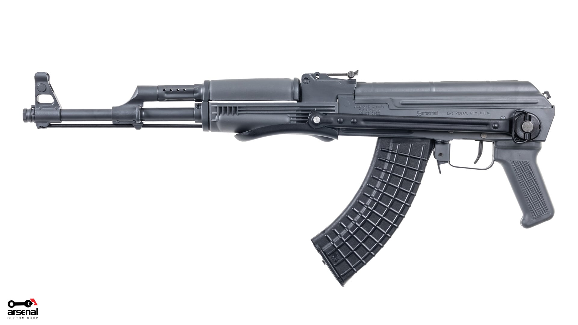 ARSENAL SAS M-7 Classic Under-Folder in GREY AK-47 7.62x39 16" Barrel Includes TWO FREE 30rd CIRCLE 10 MAGS - Image 14