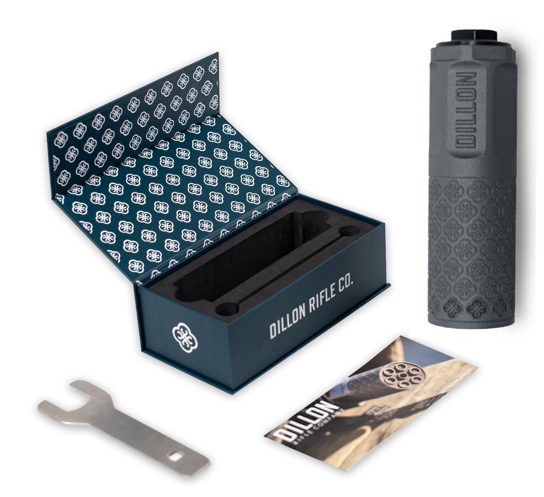 Dillon Rifle Company Inconel Suppressor .308 Standard in GREY