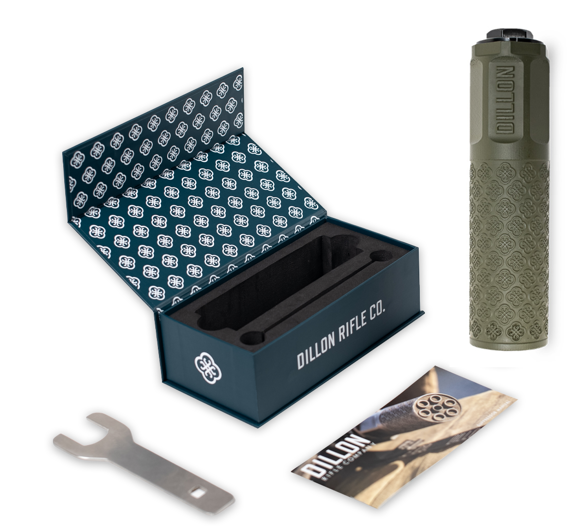 Dillon Rifle Company Inconel Suppressor .308 Standard in ODG