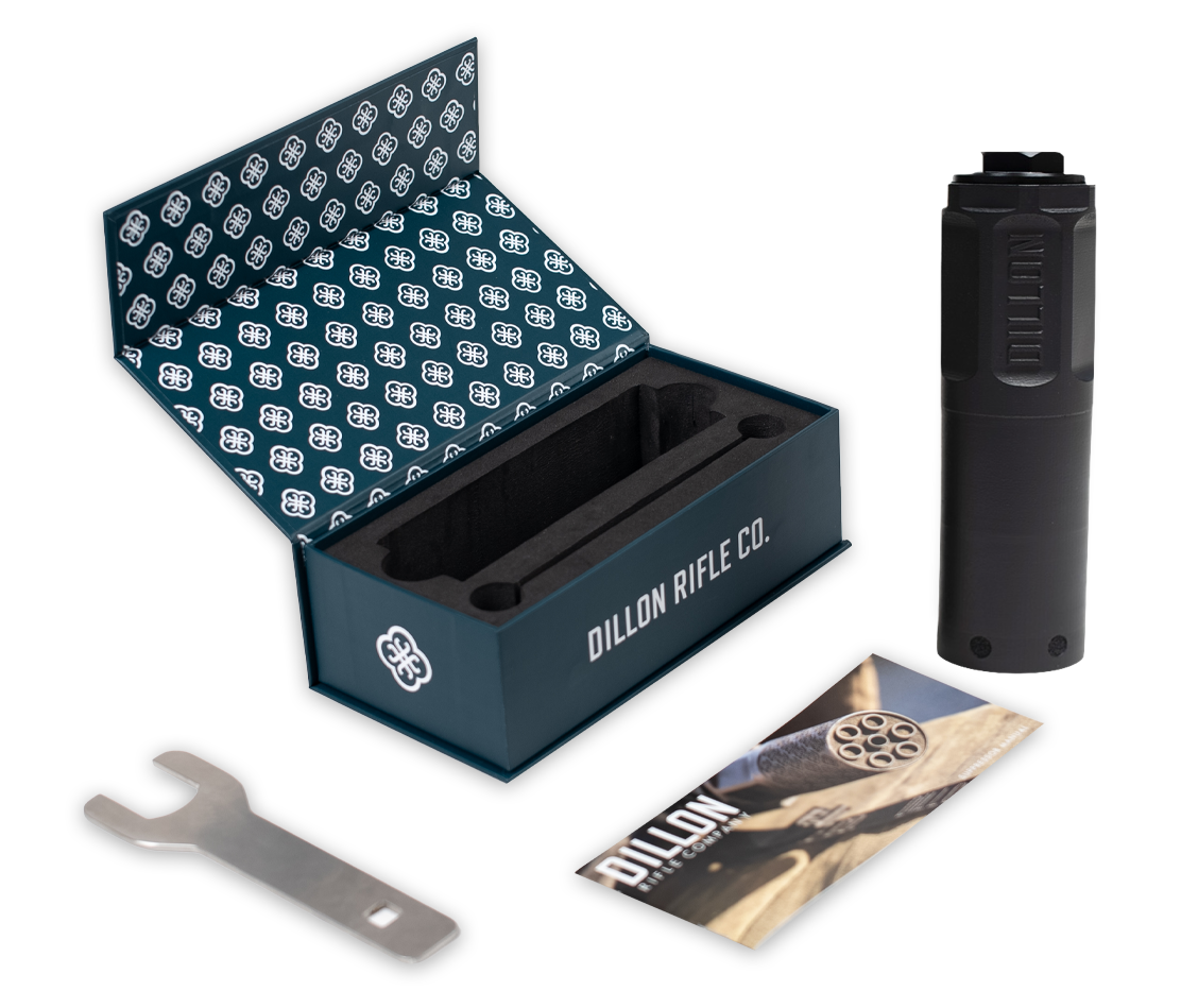 Dillon Rifle Company Inconel Suppressor 5.56 Government in BLACK